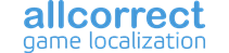Logo di AllCorrect Game Localization