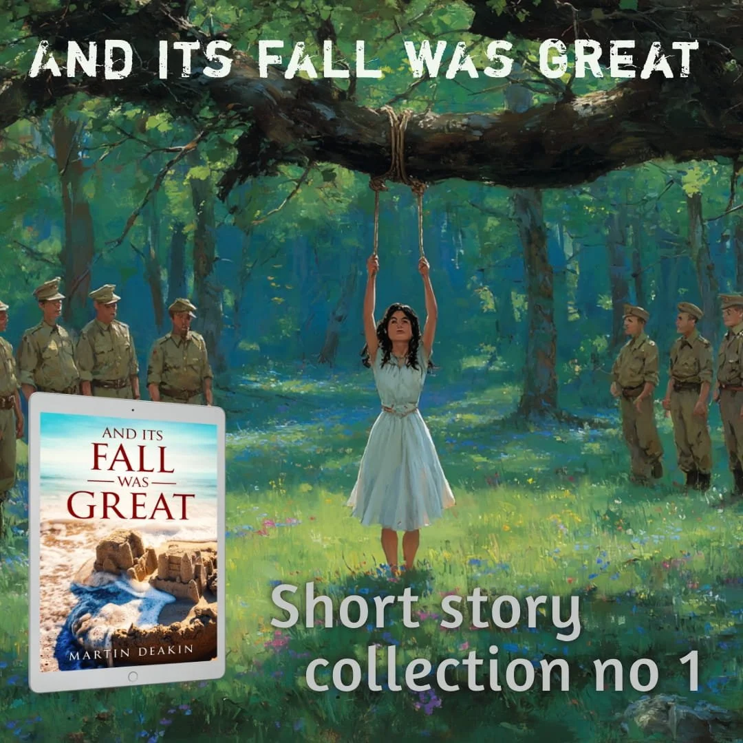 And its fall was great