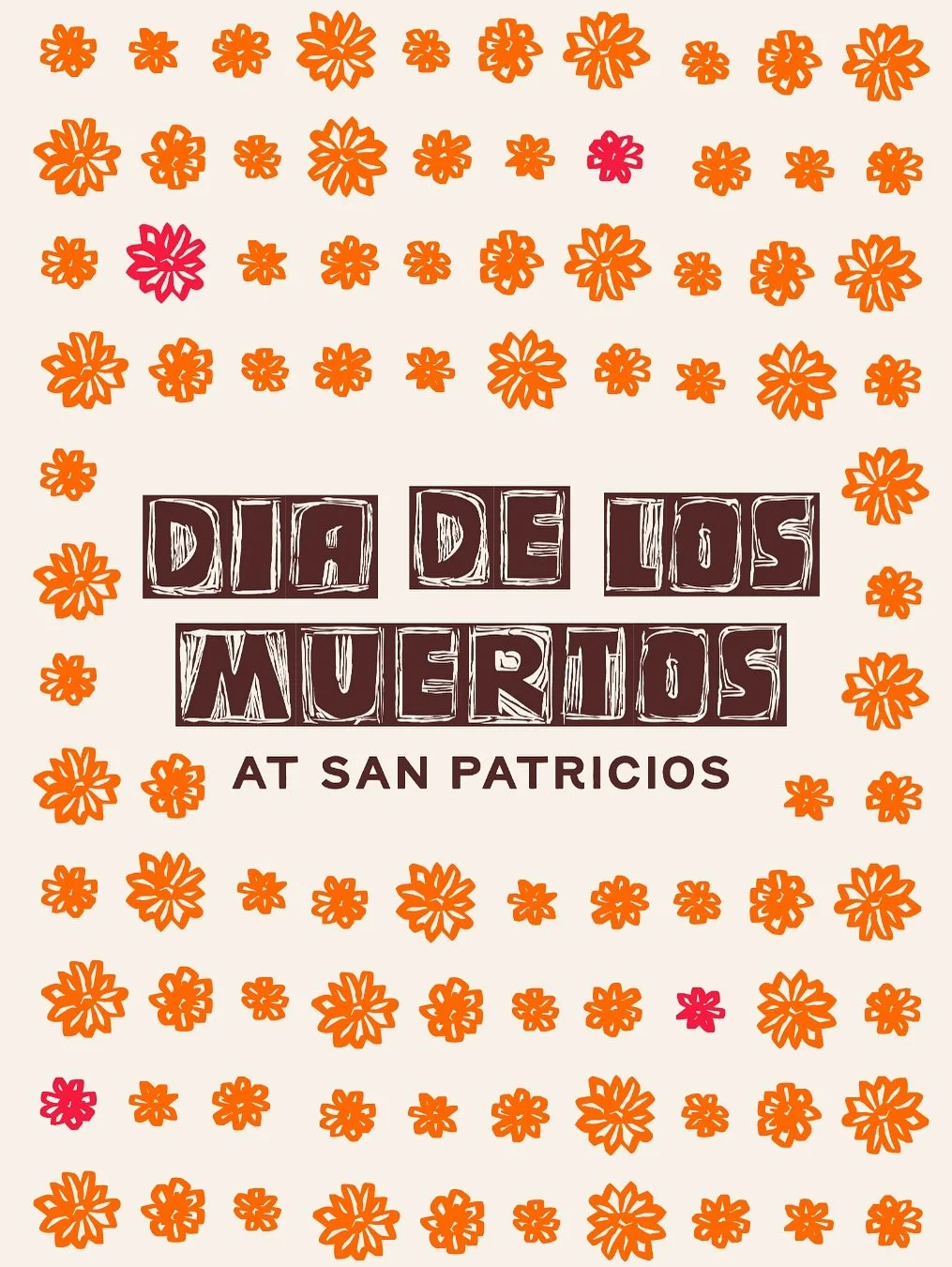 As the veil between worlds thins, we&rsquo;re throwing a party for the living and the dead, a celebration of both D&iacute;a de los Muertos and Samhain.

Decorations go up on October 16th, with events from October 30th - November 3rd including DJs, l