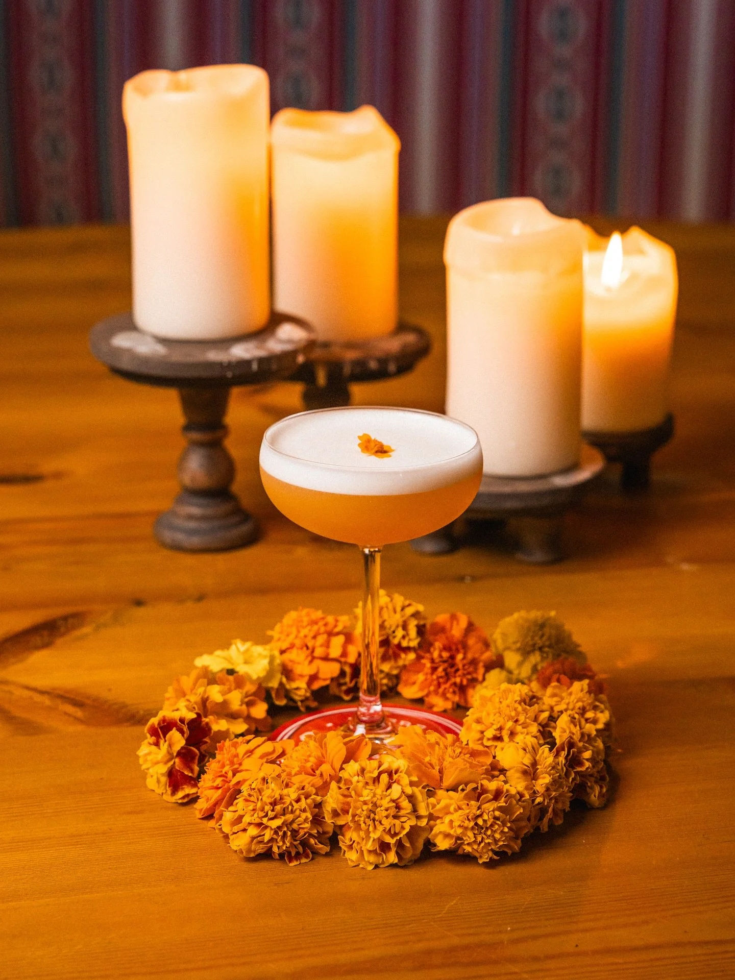 Live today - Hummingbird&rsquo;s Nectar.

A special on our D&iacute;a de los Muertos menu, this twist on a classic Daisy highlights cempas&uacute;chil - the marigold - said to guide spirits back to the world of the living.

We turn its petals into a 