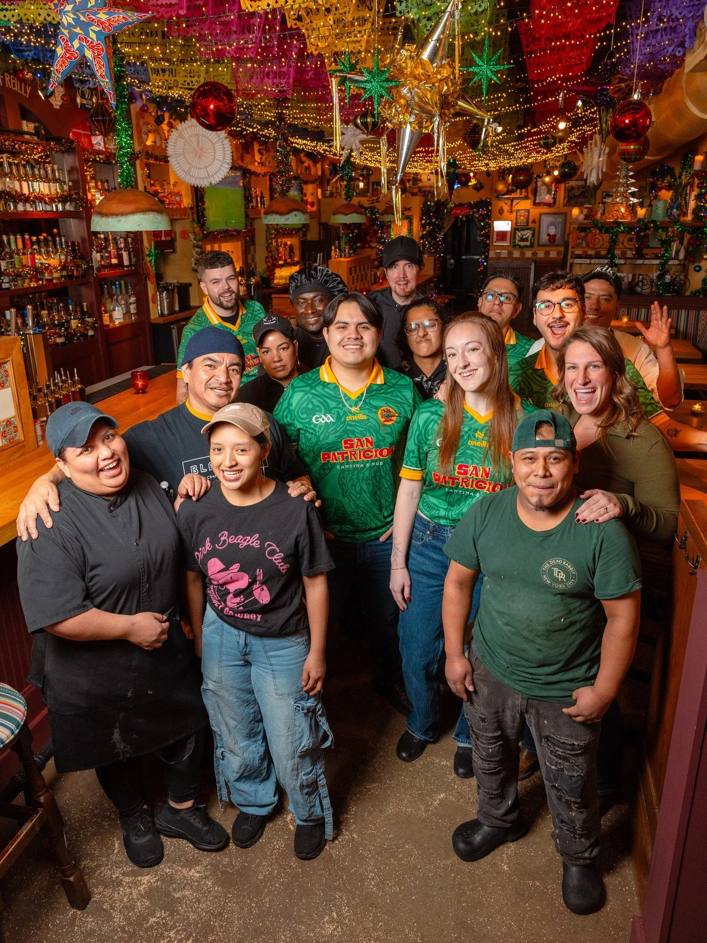 2025 will go down in San Patricios&rsquo; history as the year we opened our doors.

We announced our arrival in July, built a bar in August, welcomed our first guests in September, celebrated D&iacute;a de Muertos in October, and launched Las Posadas