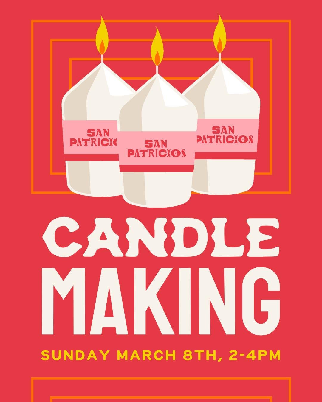 Got plans next Sunday?

Join us for brunch from 11am, and stay for our candle making class, live from 2pm - 4pm.

We&rsquo;ll provide everything you need - from wax to wicks, vessels and scents - so you can craft your own one-in-a-million creation.

