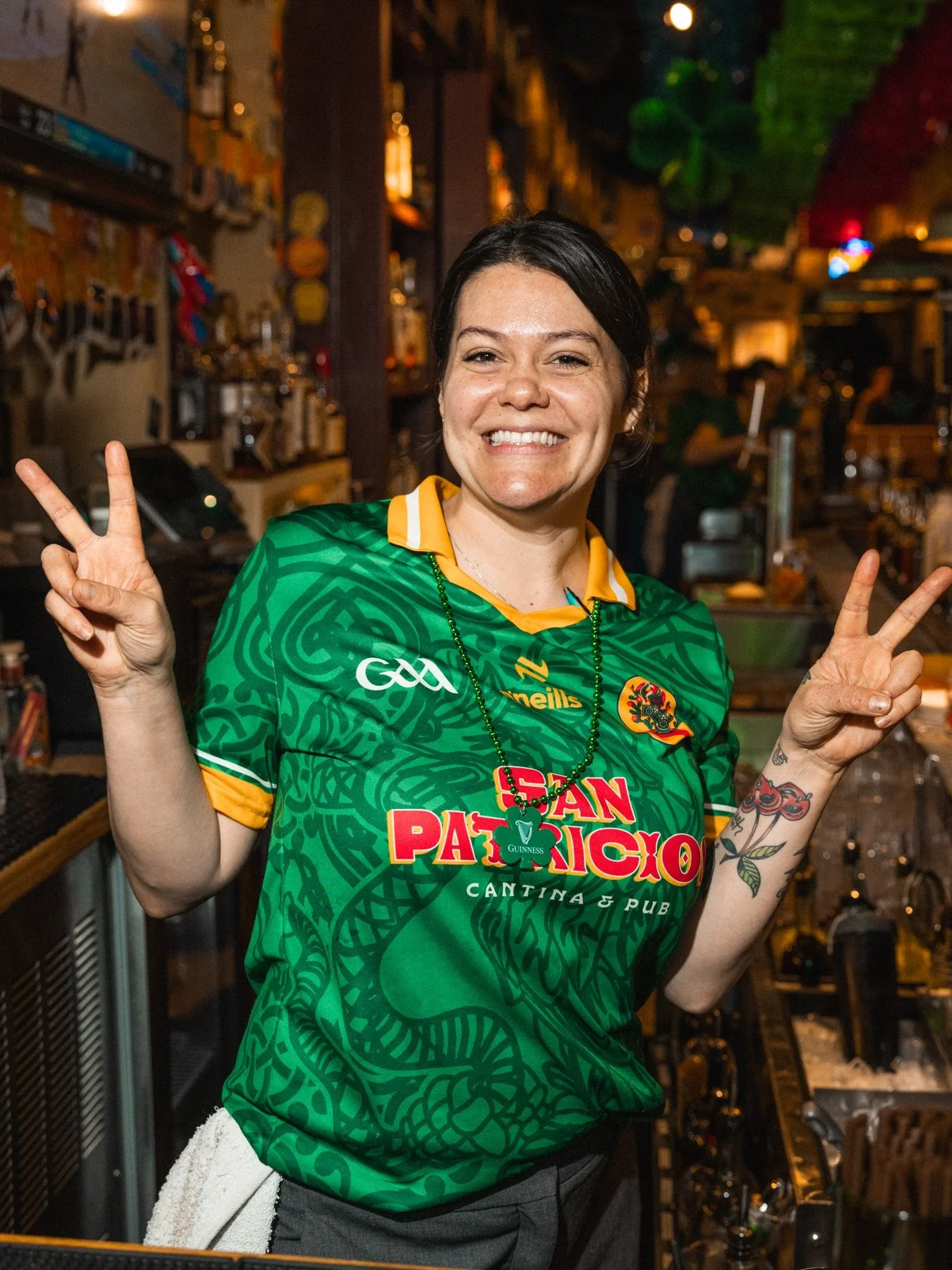 Most of the time, we&rsquo;re a wee bit Irish and un poco Mexican.

But on March 17th, we go all out for the Emerald Isle with Irish music, Irish Whiskey cocktails, spice bags and sausage rolls - though sure, there was a bit of Tequila thrown in for 