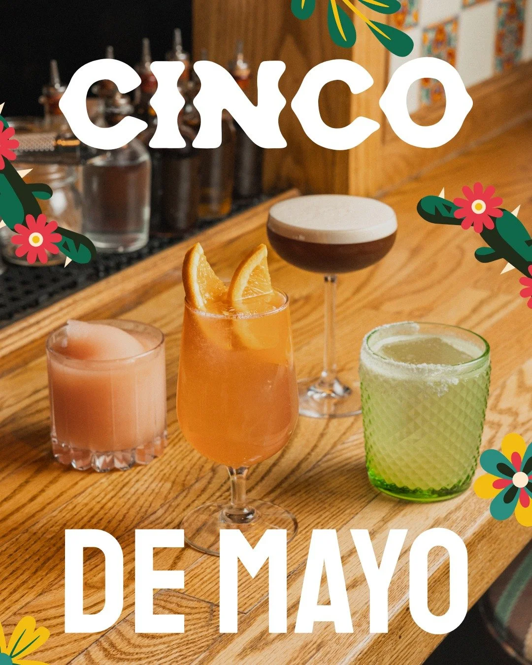 Our Cinco de Mayo cocktail menu is live right through &rsquo;til May 5th, featuring a brand new Frozen Batanga, Sangria, Margarita De La Casa, and Tequila Espresso Martini.

We&rsquo;ll have live music on the big day, with Mariachi Sones de mi Tierra