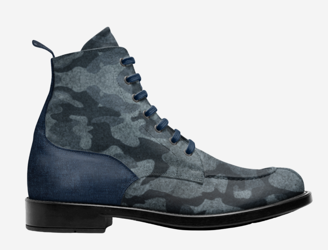 WARDEN – Blue Camo Urban Boot Haze Cobbler