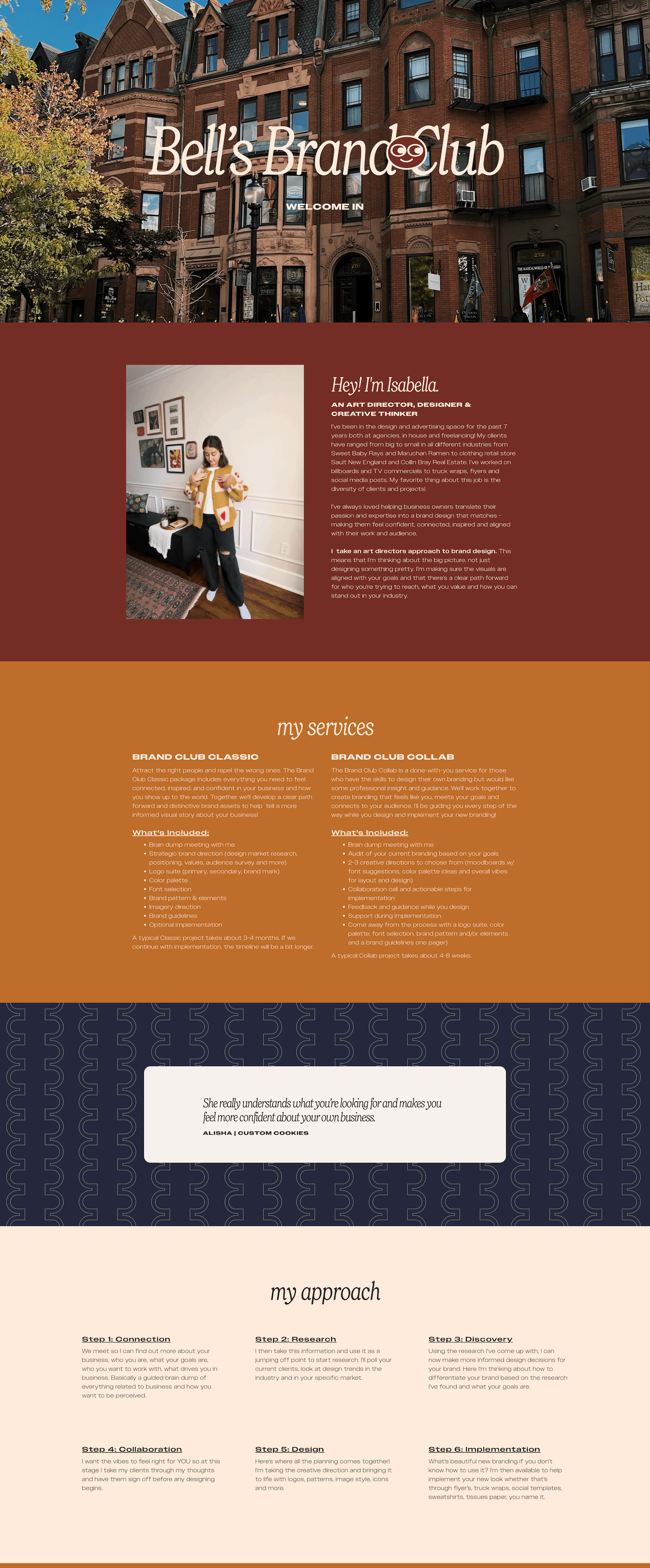 Bell's Brand Club Dubsado Proposal