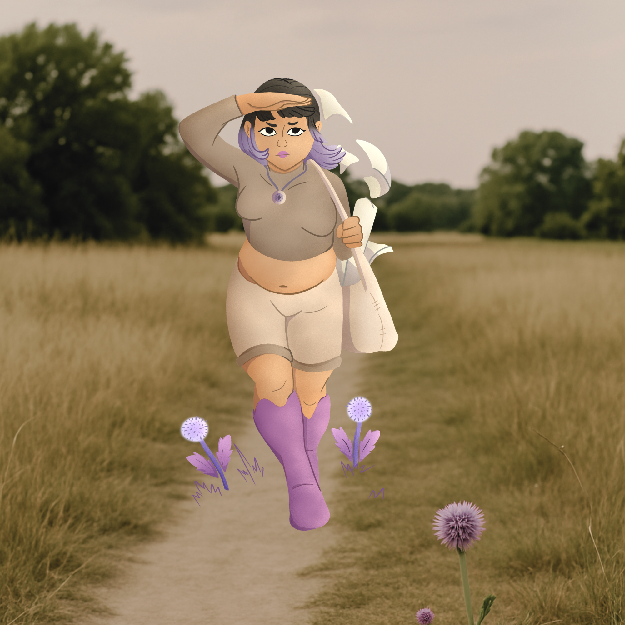 Rootless Wanderer Digital Weekly Planner | Nolara & Co