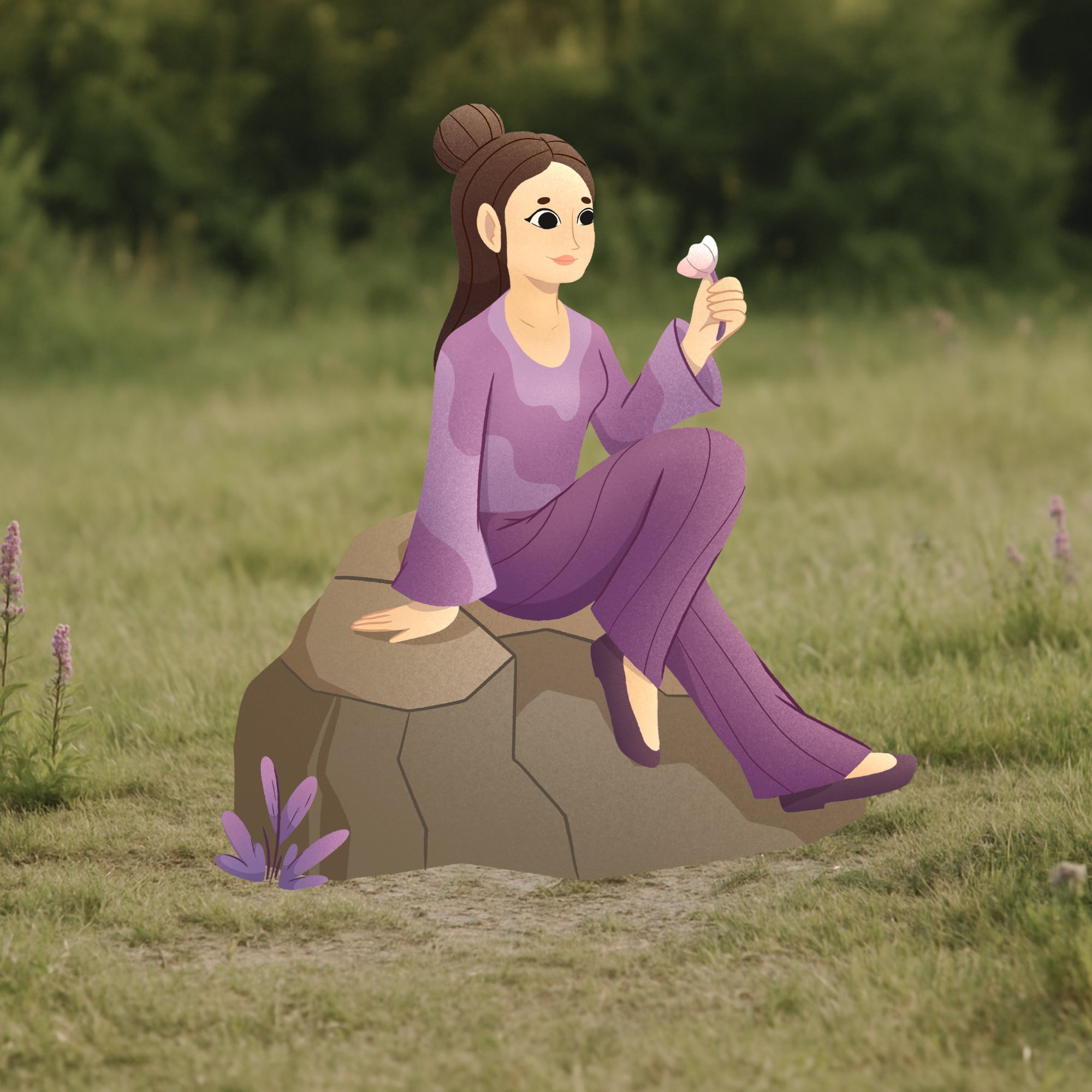 Quiet Bloomer Digital Weekly Planner | Nolara & Co