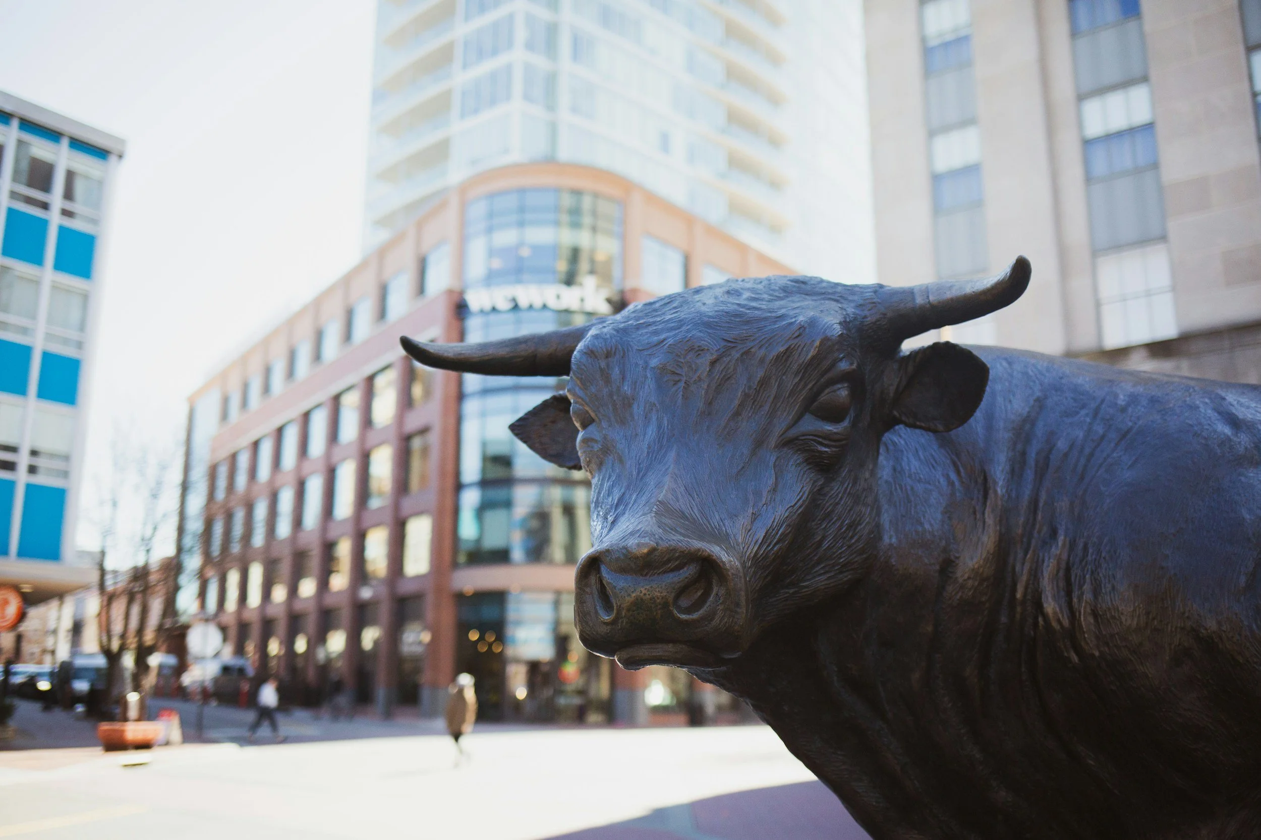 durham bull statues
