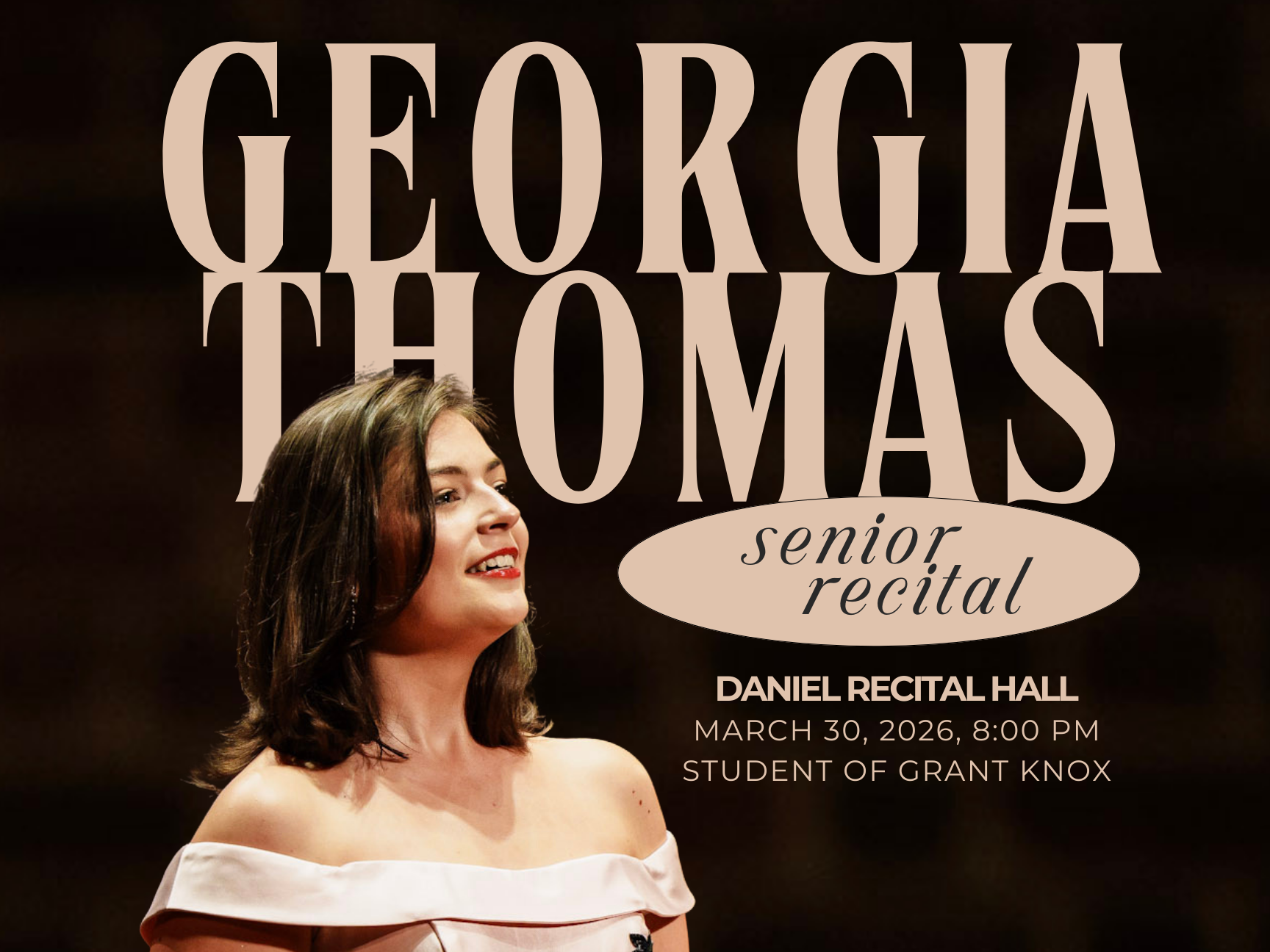 Georgia Thomas Senior Voice Recital