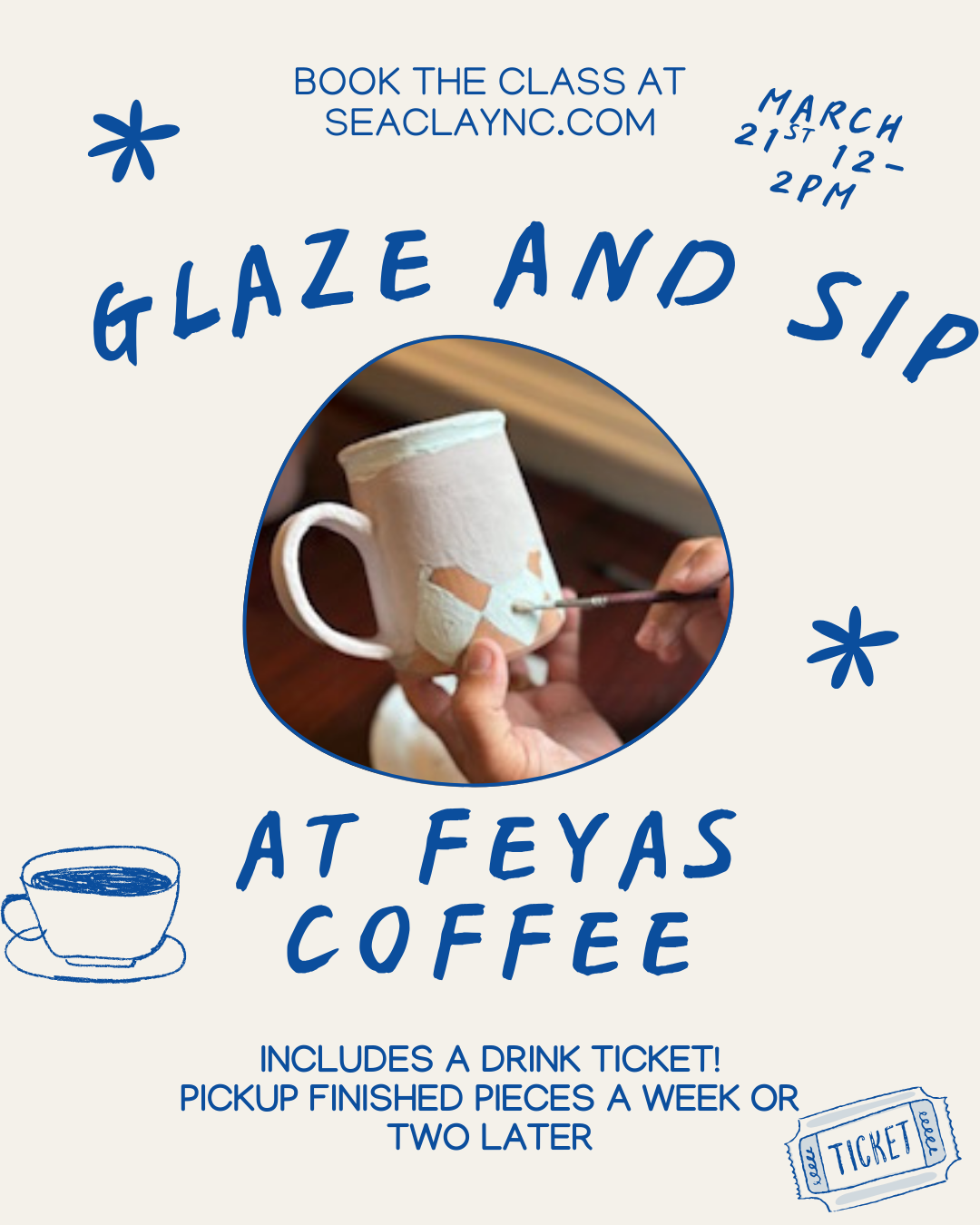 Glaze and Sip at Freya's Coffee