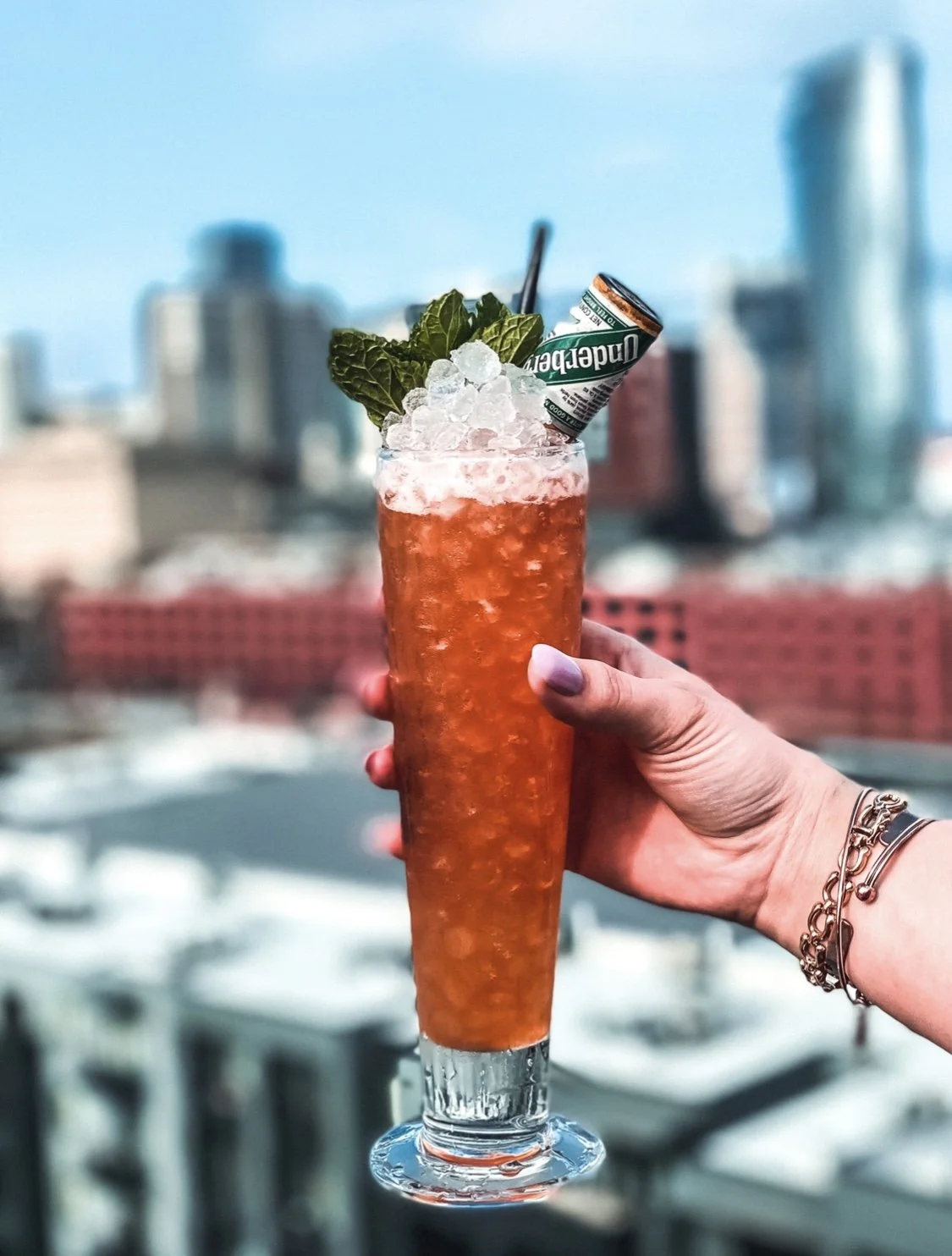 Daisy If You Do | Rum, Lemon Verbena, Bruto Americano, Guava, Orgeat, Lime, Underburg