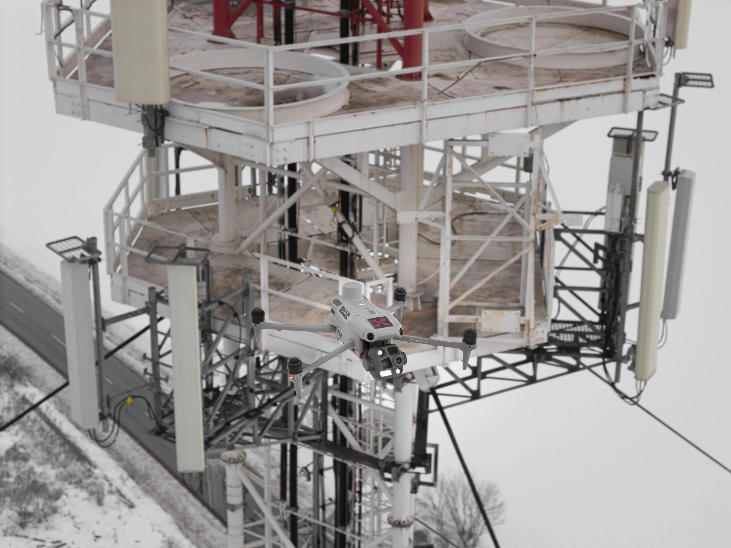 Drónos adótorony felmérés: Korrózió, feszítőkötelek és túlmelegedés vizsgálata