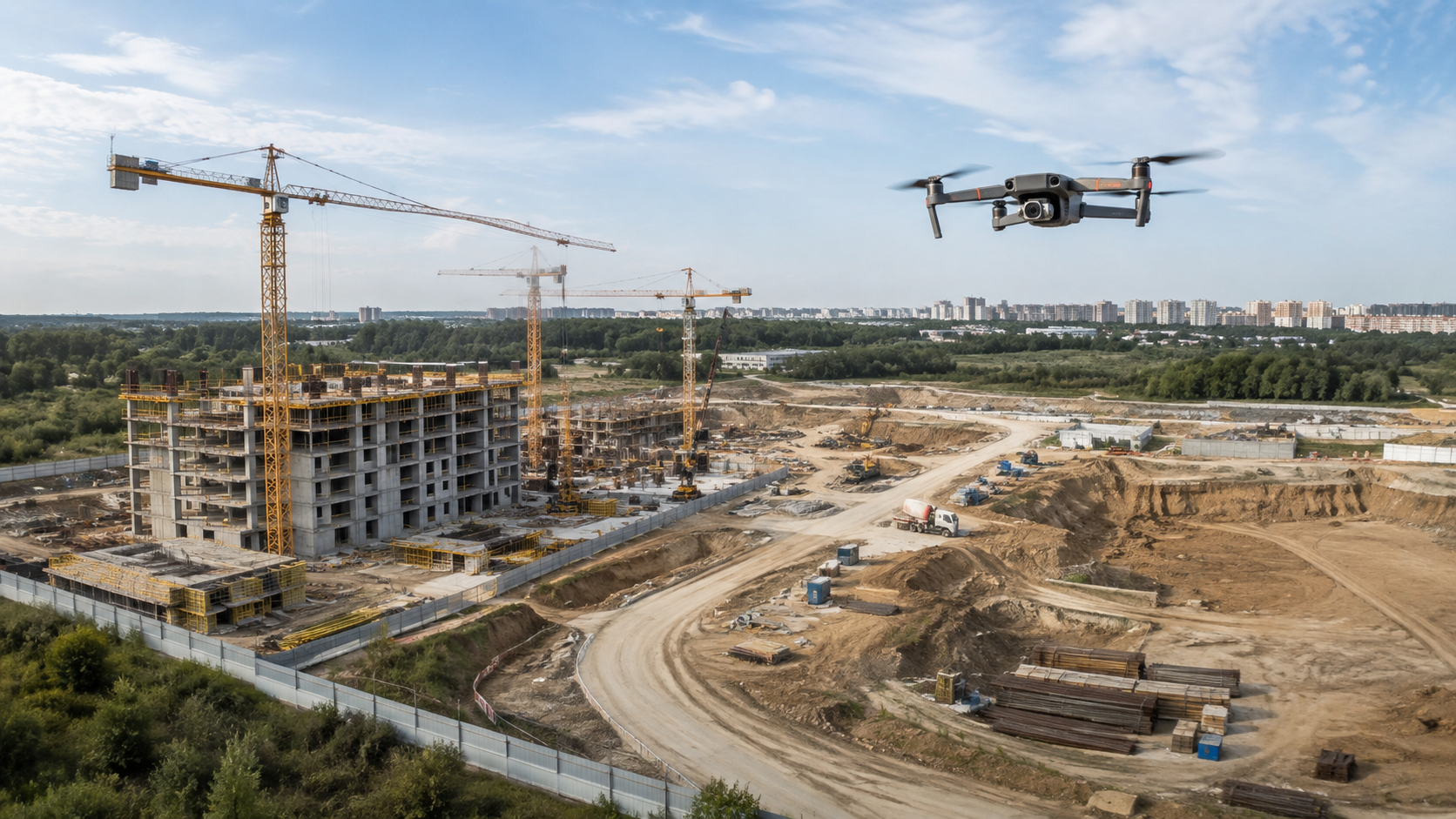 Drónos építési progress monitoring: így követheted pontosan a kivitelezést