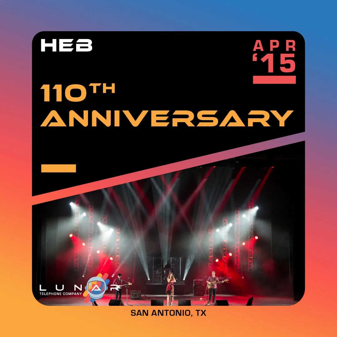 On this day in 1895, Howard E Butt was born... Howard was the founder of probably THE. BEST. GROCERY. STORE.  @heb⁠ 🛒⁠
⁠
In 2015, we joined the team from @thecegroup to celebrate their 110th anniversary at @tobincentersa⁠
⁠
The private celebration w