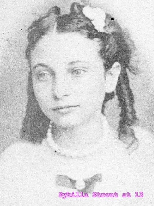 Sybilla Strout in 1871 (13 yrs old) ⚓️ 
Find more Strout Family Photos at Strouts.org and join our whaling-- er, mailing list! 🐋 
#strout #historicalphotos #blackandwhite