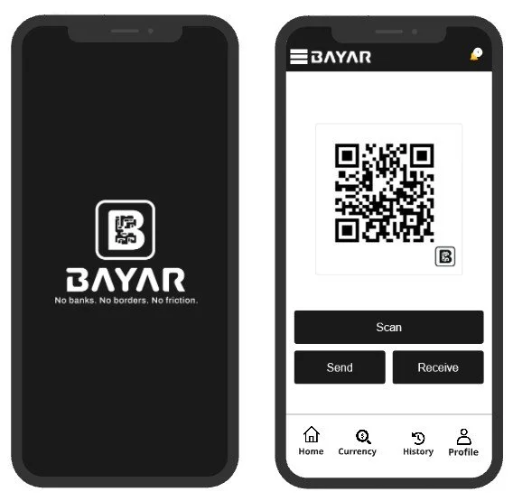 Bayar app screens