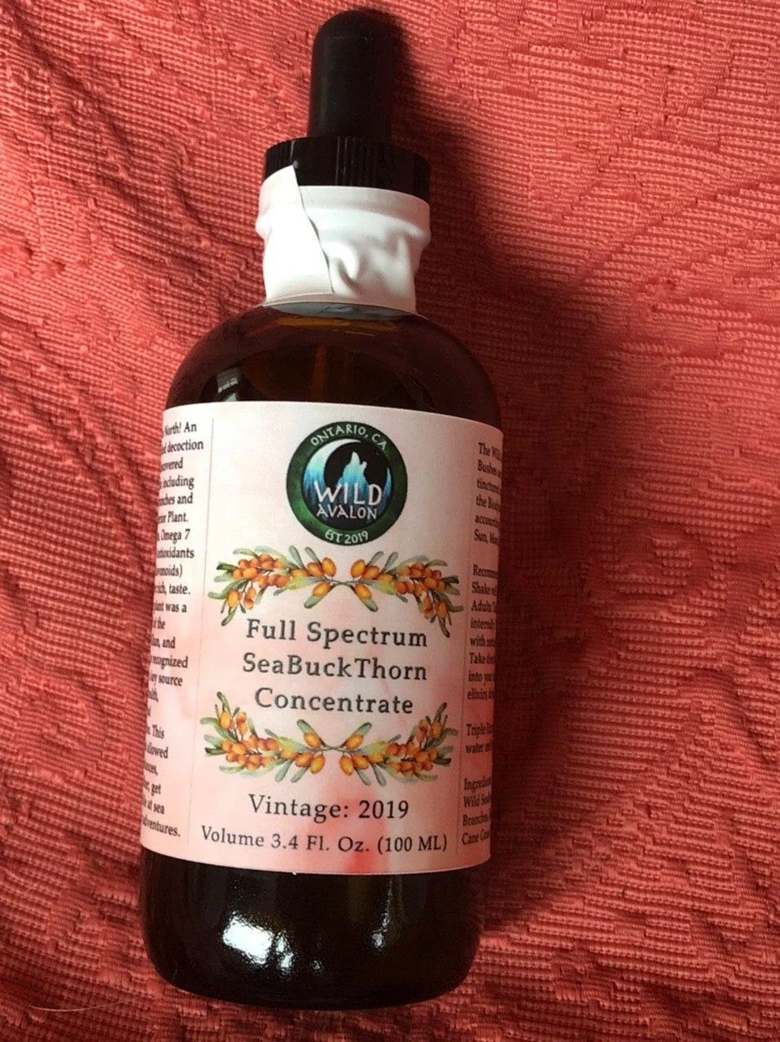 Full Spectrum SeaBuckThorn Concentrate