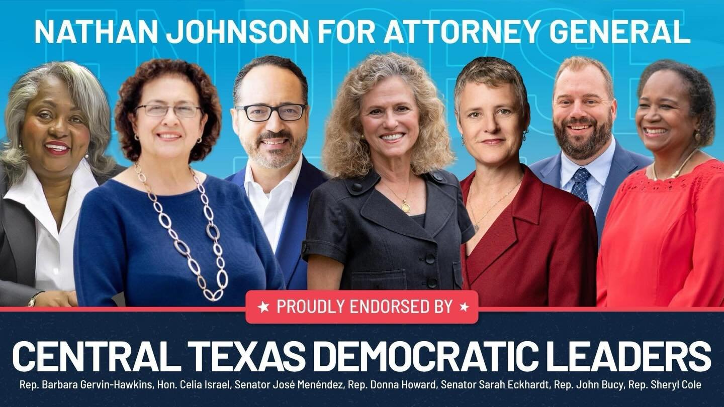 I&rsquo;m honored to be endorsed by these Central Texas leaders.&nbsp;

From Austin to San Antonio, they know what it takes to make government work &mdash; and they&rsquo;re ready for an Attorney General who does the same.