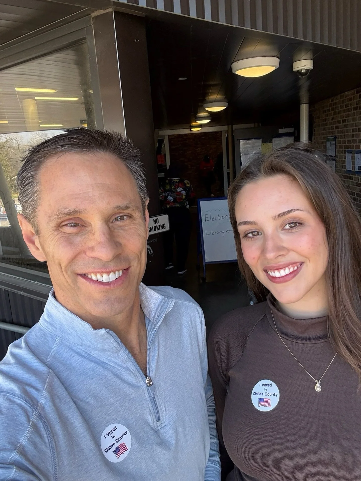 Today my daughter Sophie and I cast our votes in the Democratic primary election. 

I&rsquo;m running for Texas Attorney General because Texans need a good lawyer: someone who upholds the rule law for the benefit of the people!

Vote early for Nathan