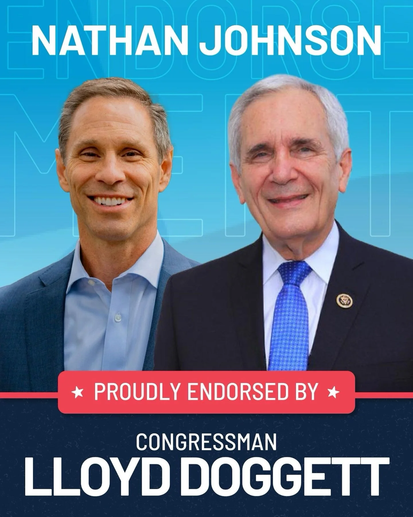 I&rsquo;m proud to add venerated Congressman @RepLloydDoggett to the growing list of esteemed Democratic leaders supporting my campaign in the AG runoff. 

Congressman Doggett&rsquo;s distinguished career of service has made him one of the most trust