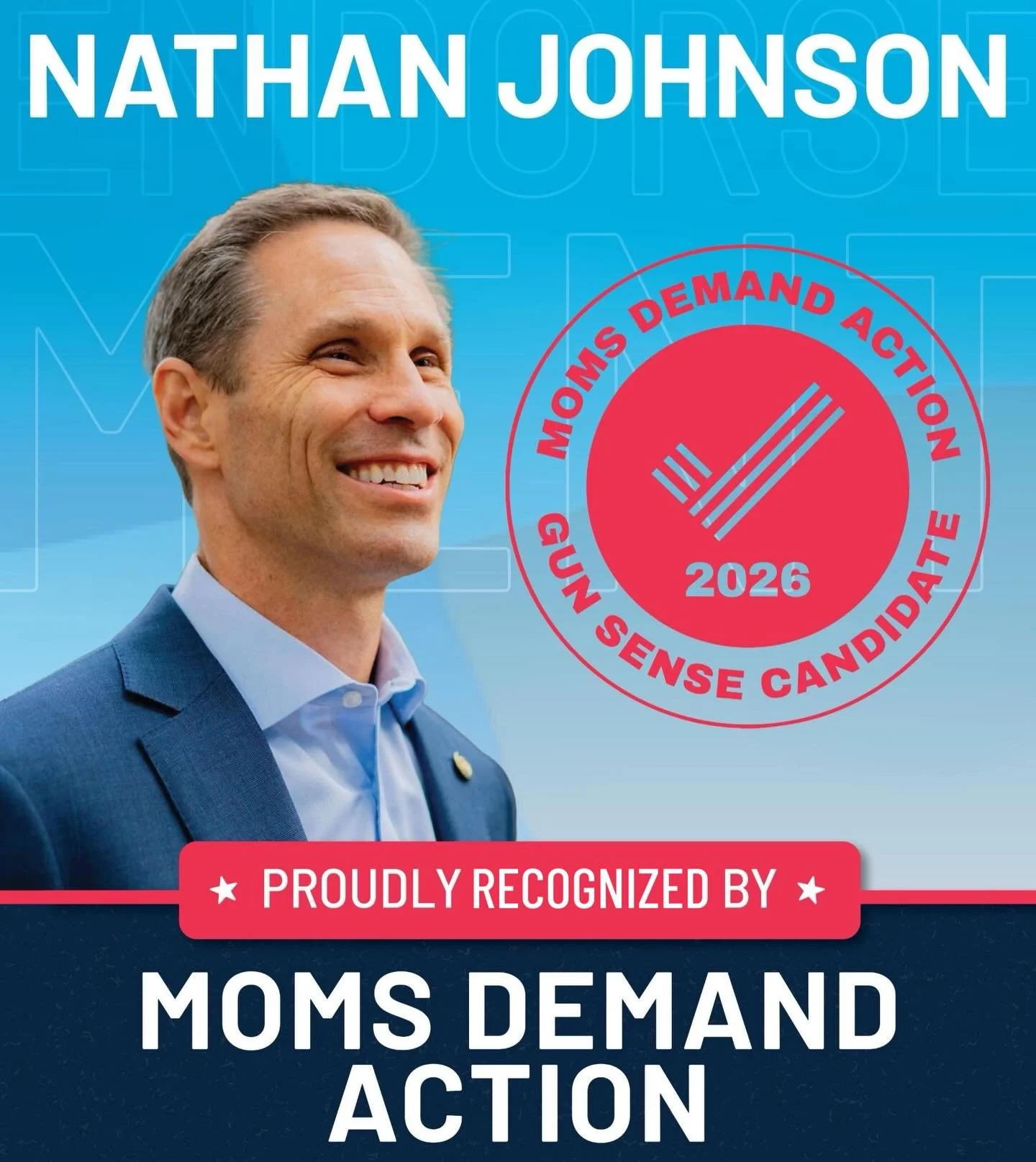 Truly grateful to be the only Attorney General candidate recognized as a Gun Sense Candidate by @momsdemand.

Gun deaths have surged 63% under Greg Abbott.

We can reverse this trend and protect Texas families from the tragedies of gun violence.