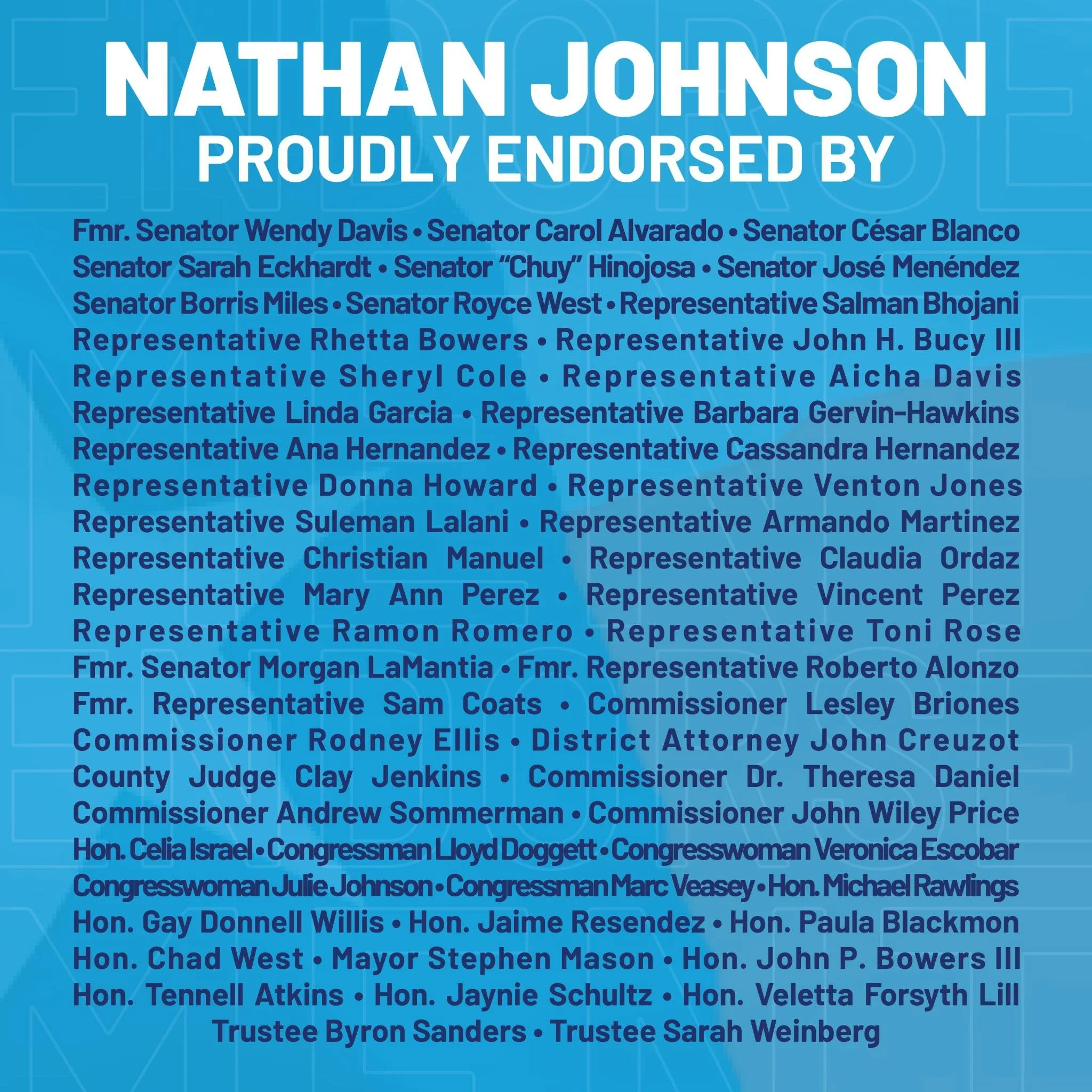 We have the wind at our backs to bring powerfully good leadership the AG's office!

Thank you to the leaders and organizations across Texas who have given their support and wisdom to this campaign.

Early voting for the runoff started today. Now let&