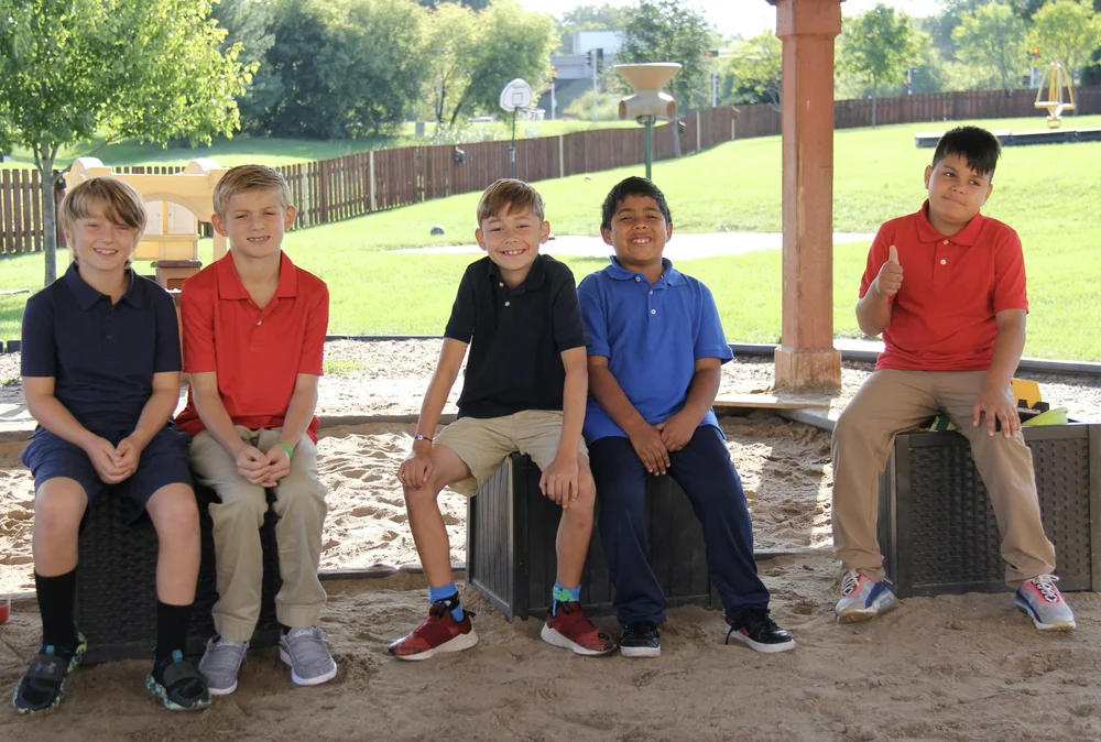 The Feller Five — Feller School's first five students
