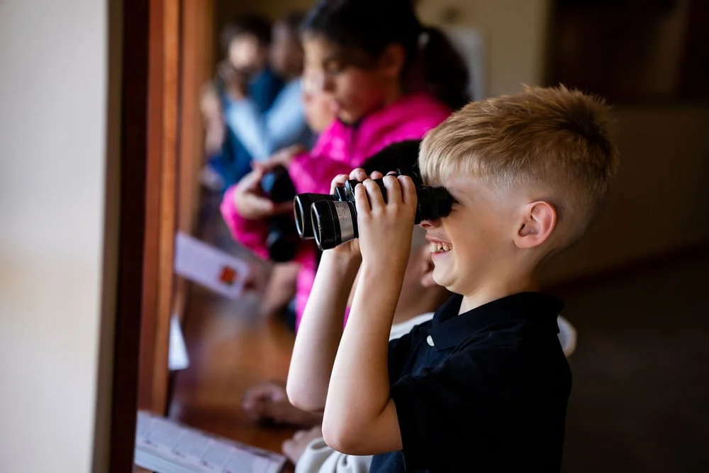 Students at Feller School
