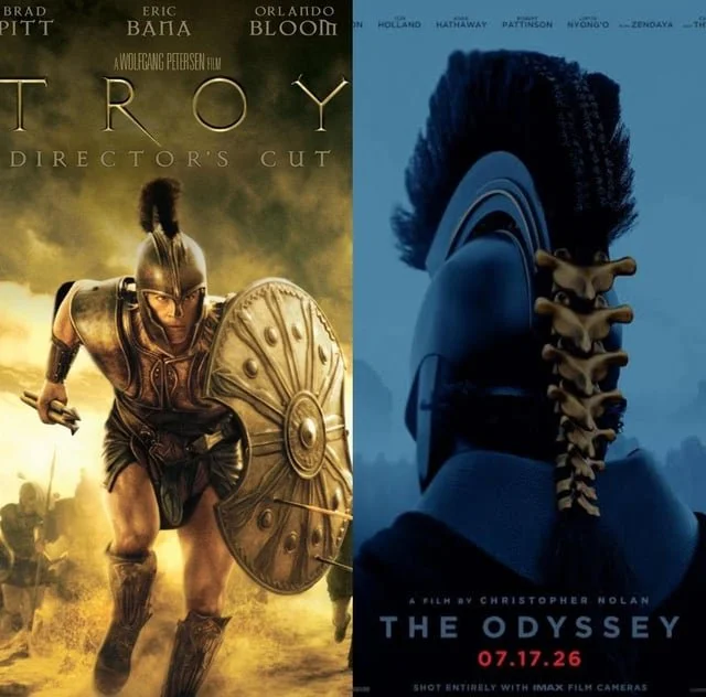 Troy vs. The Odyssey: War, Adventures, and Different Kinds of Epic