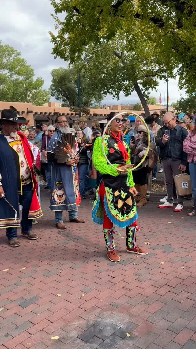 Happy Indigenous Peoples Day from the Santa Fe Powow!
