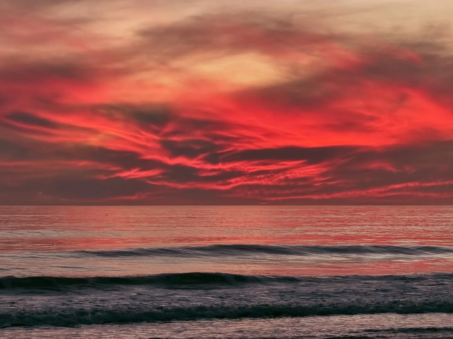 Back at #hendrysbeach in #santabarbara for sunset!