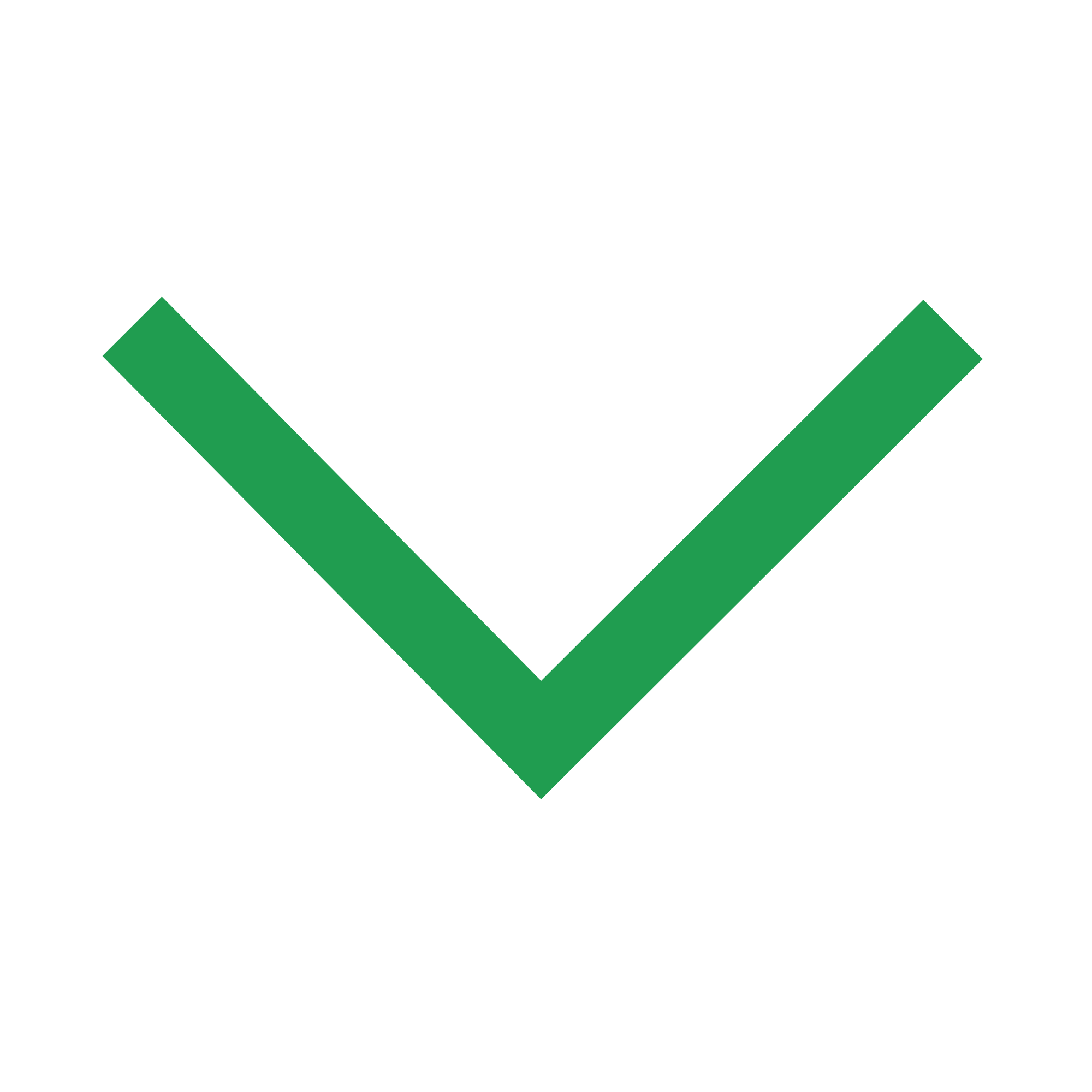 A large green check mark on a white background
