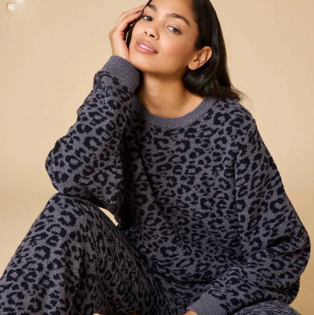 Leopard Marshmallow Lounge Set