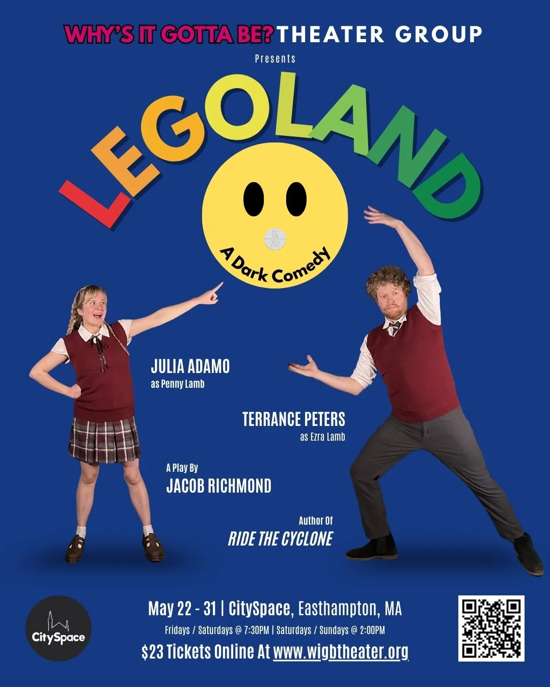 The Lamb siblings are coming to CitySpace! Are you ready?

Penny and Ezra Lamb have been home-schooled on a hippie colony their whole lives - and they&rsquo;re dying to get out. After a failed attempt at connection in a Walmart, the commune is busted