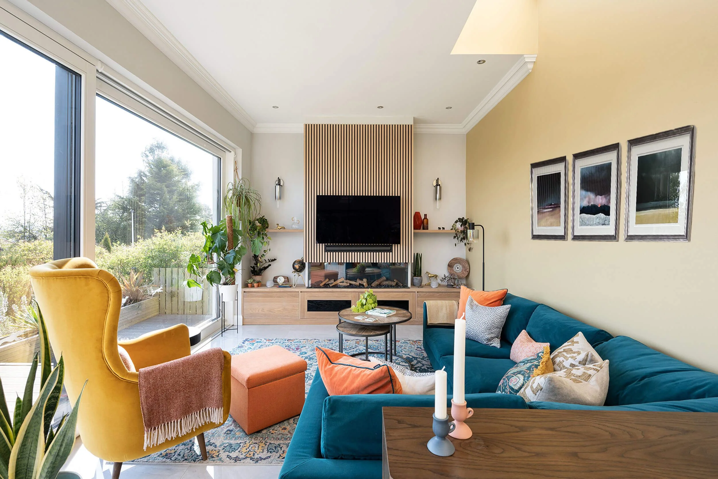 Family Living Room and Dining Space, Edinburgh