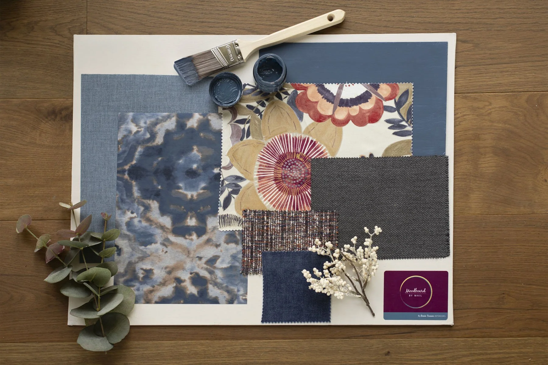Riviera lovely moodboard flat lay