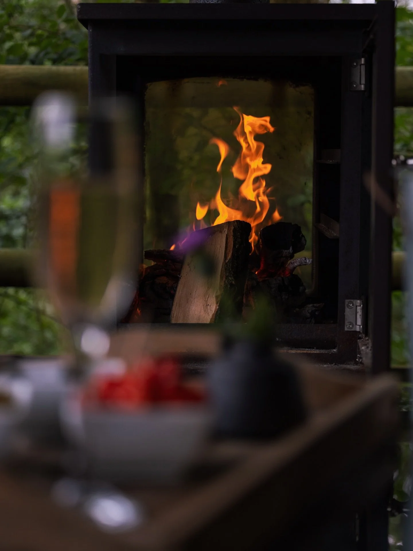 Warm fire, fresh treats, and a moment that feels tucked away from the world, the perfect getaway! Send us a DM to book with us