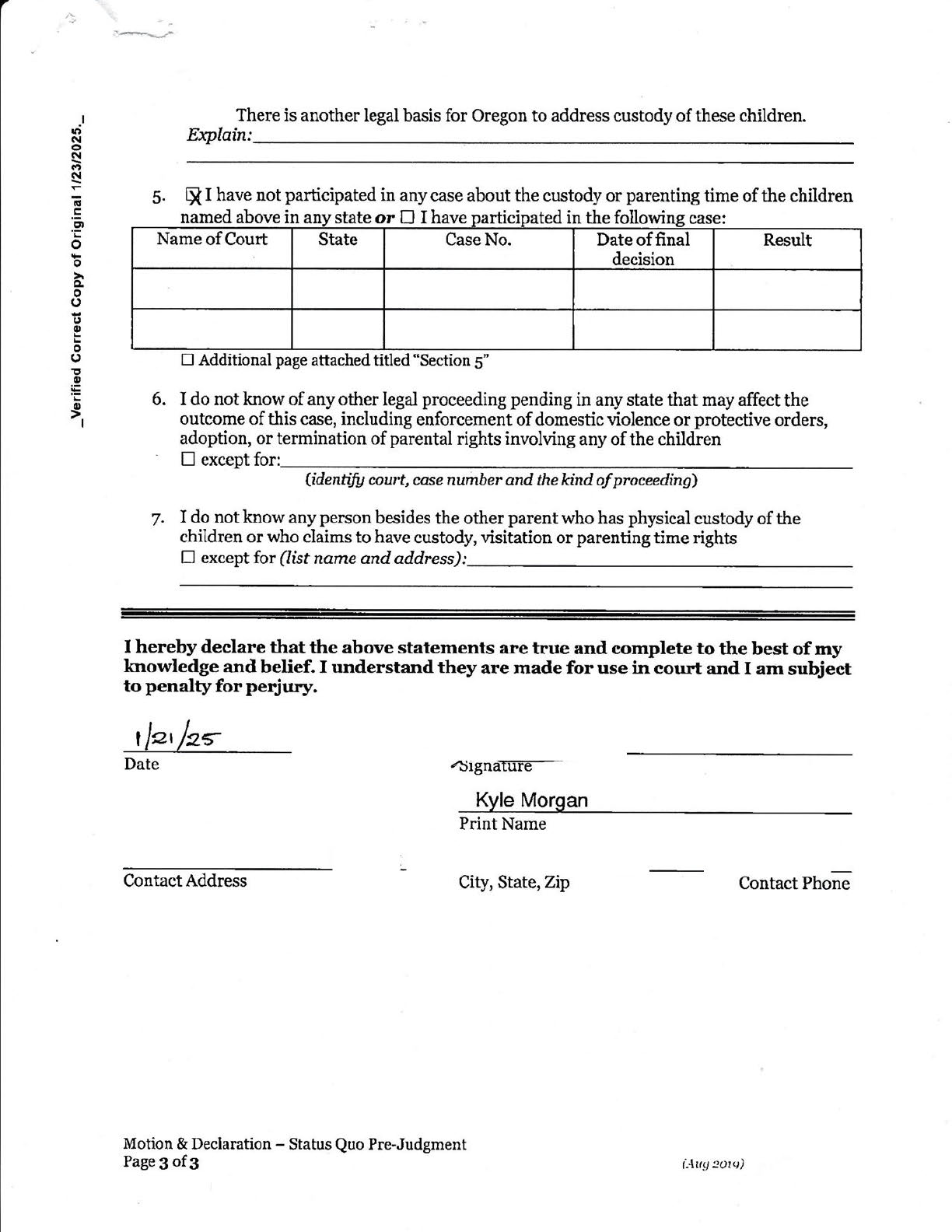 2025_Jan_21_Ex_Parte_Motion_For_Temporary_Protective_Status_Quo_Order_And_Declaration_Kyle_Morgan_24DR21829_Redacted_Page_3.png