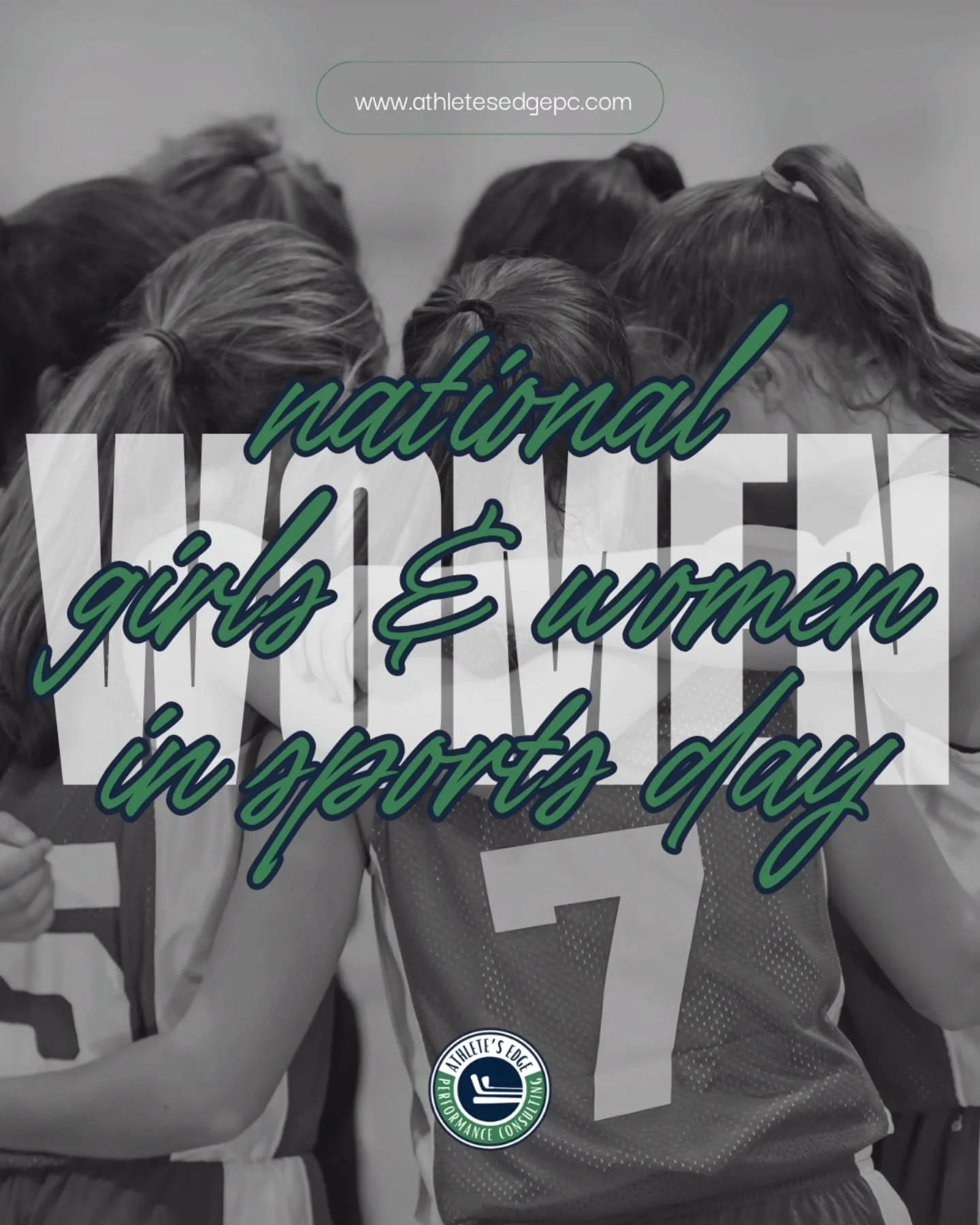 Today we celebrate #nationalgirlsandwomeninsportsday ! 
From breaking barriers to redefining strength - women in sports are unstoppable! 

#ngwsd #womeninsports #girlsinsports #mentalperformance