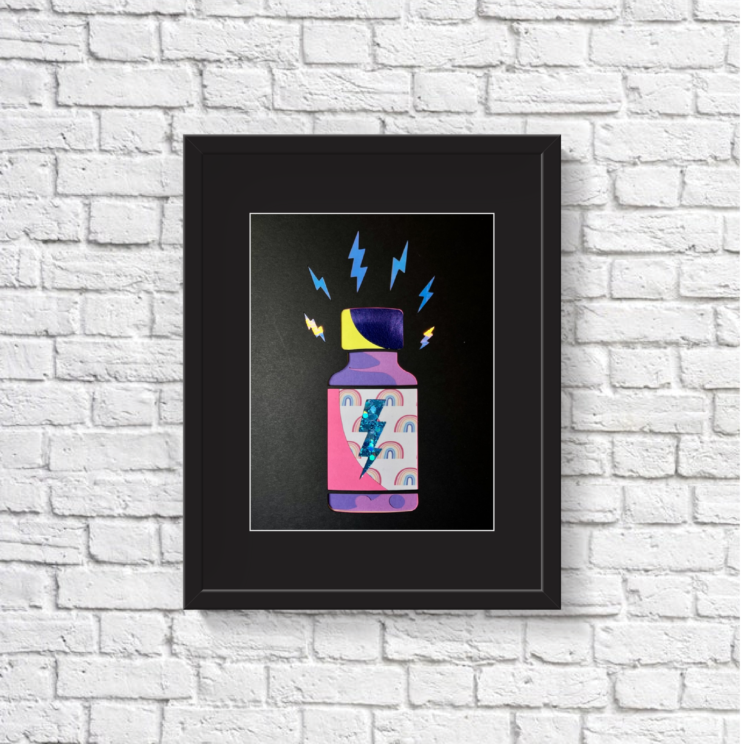 SB Framed art Poppers Purple Rainbow Blue Glitter 2 8x8.png