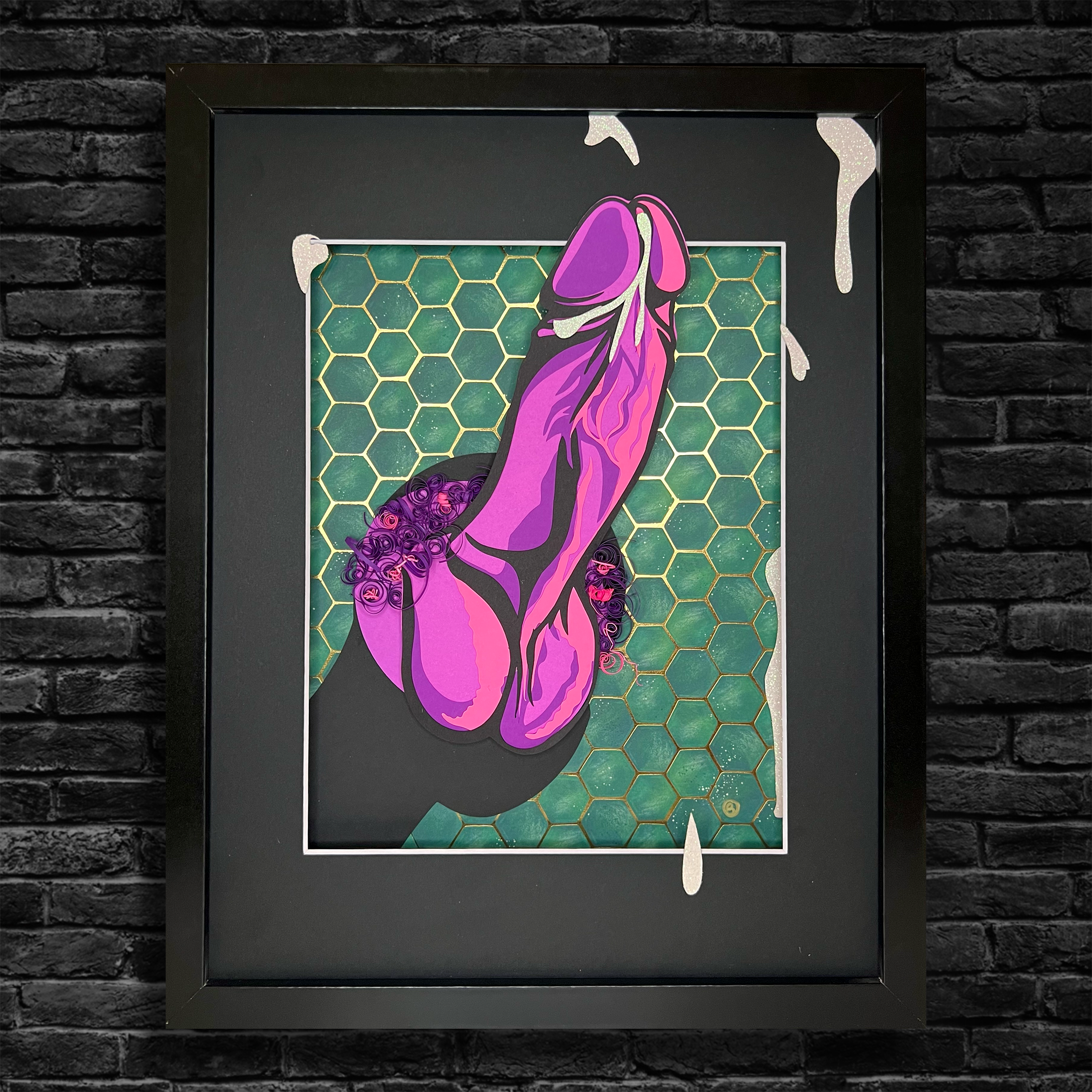 Glory Hole-Purple Brick Black 11x14 Frame 1080 Sq.png