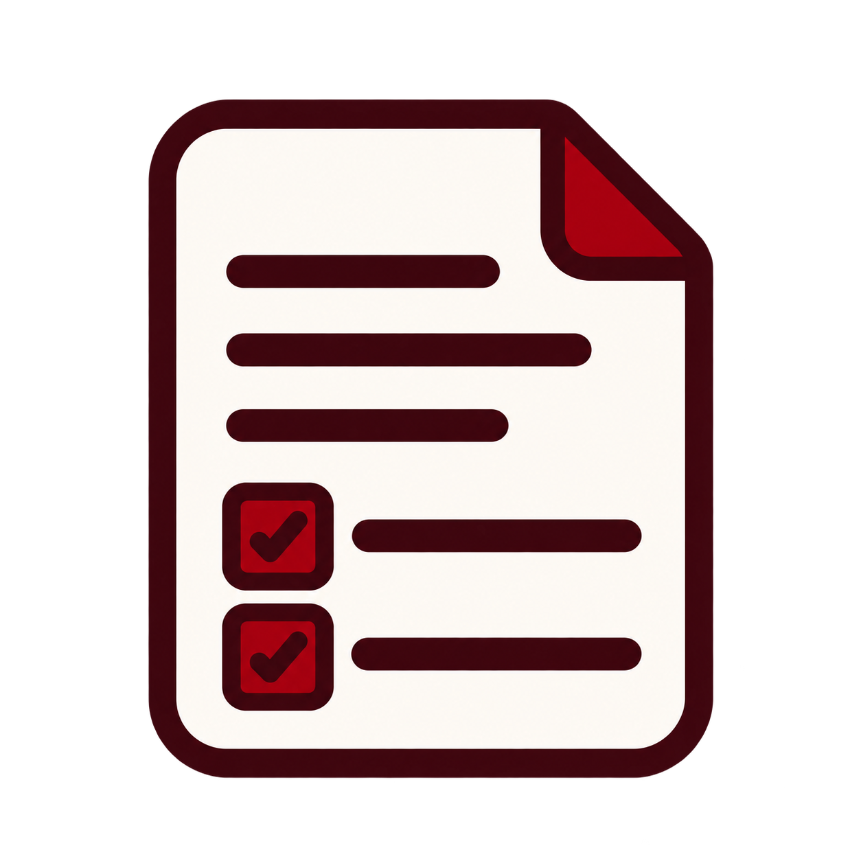 clip art image of a digital form
