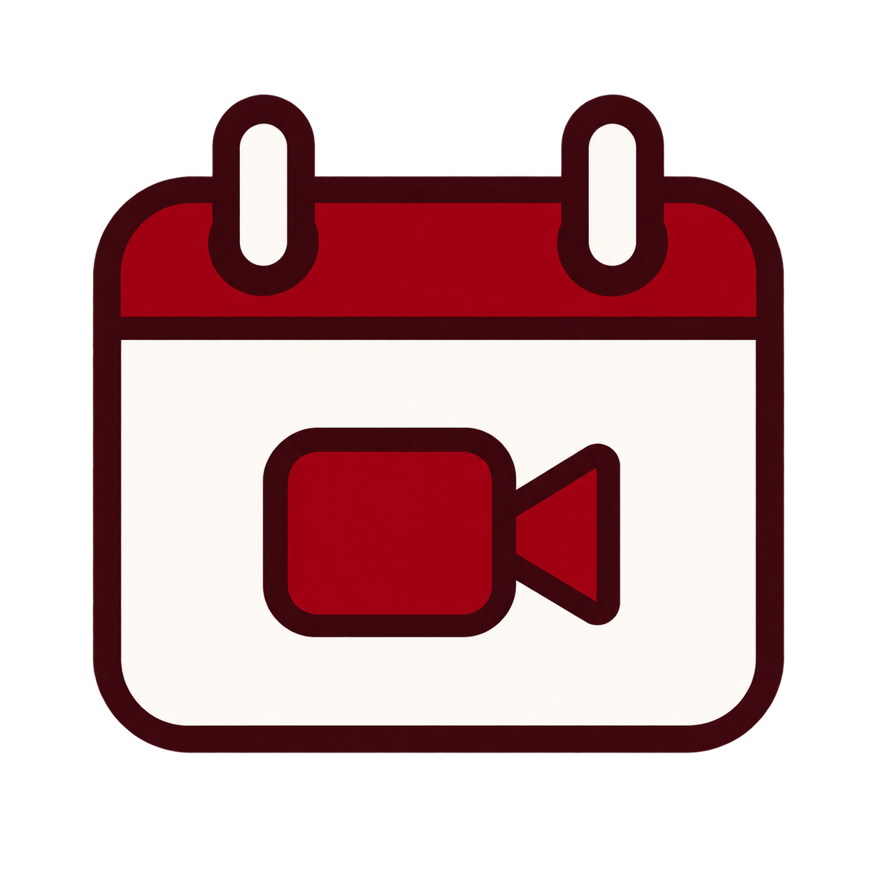 vector of video call