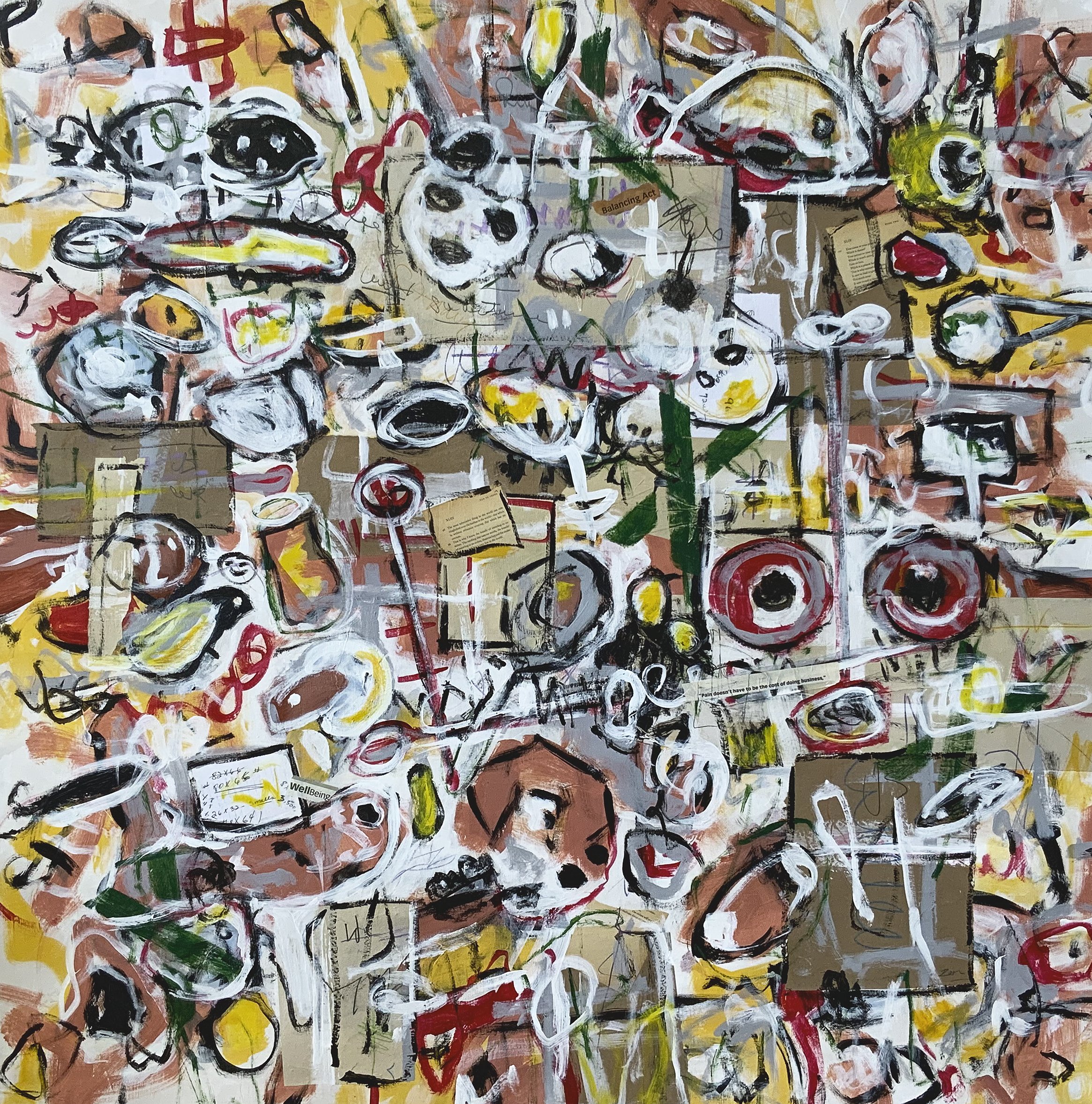 YELLOW BIRD 54X54