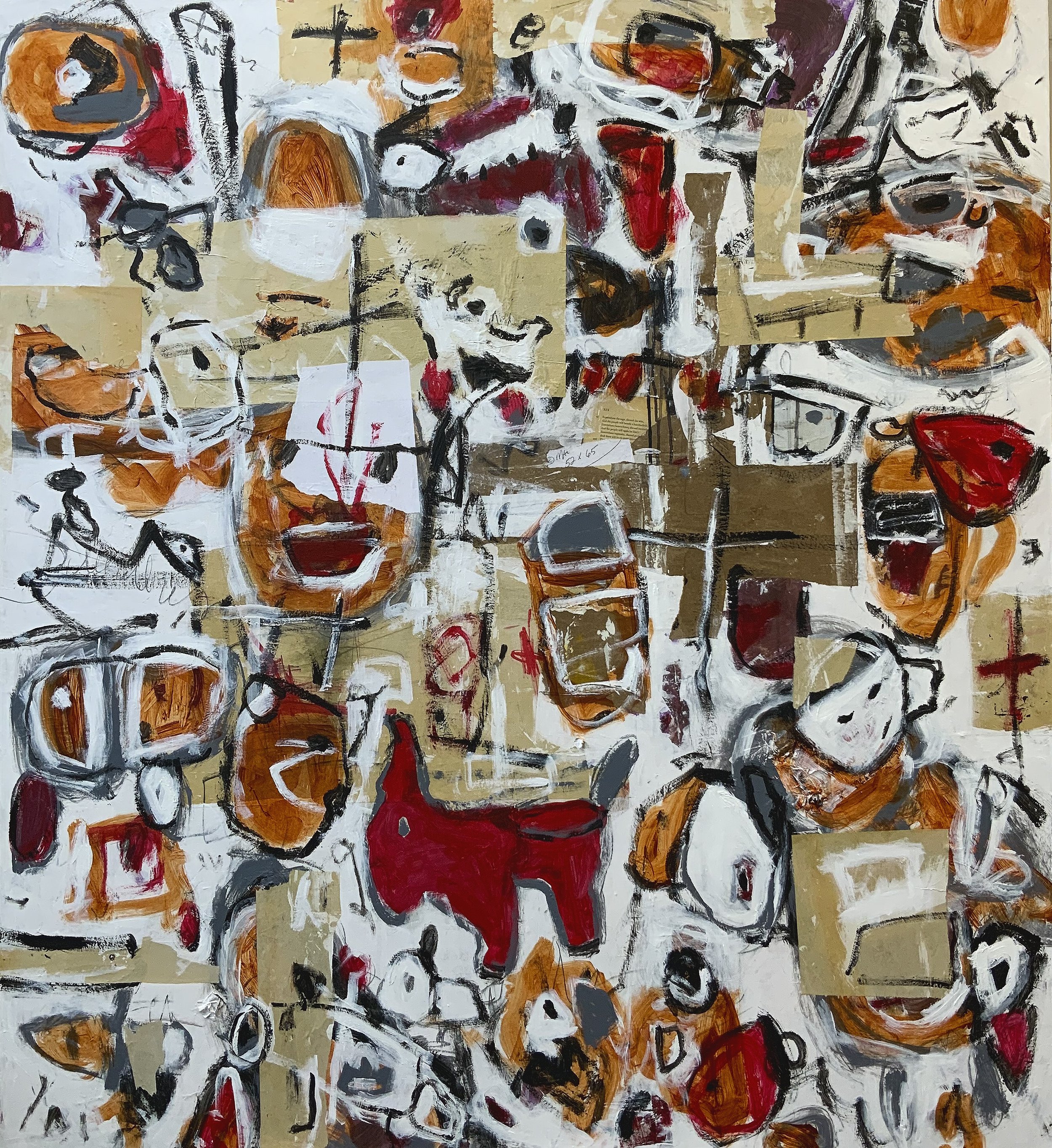 SNOWBALL 60x54