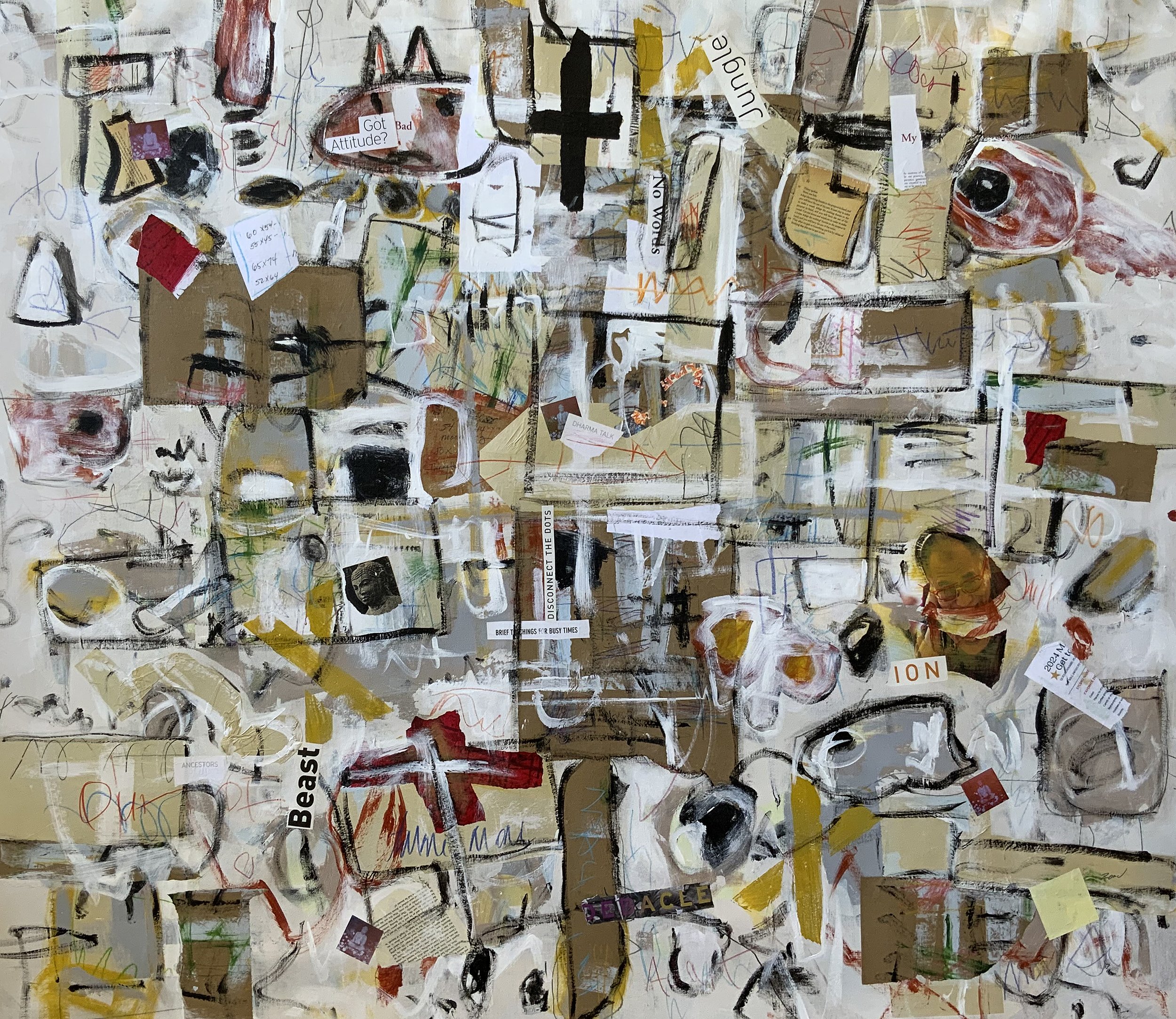 THIRTY SPOKES 60x70