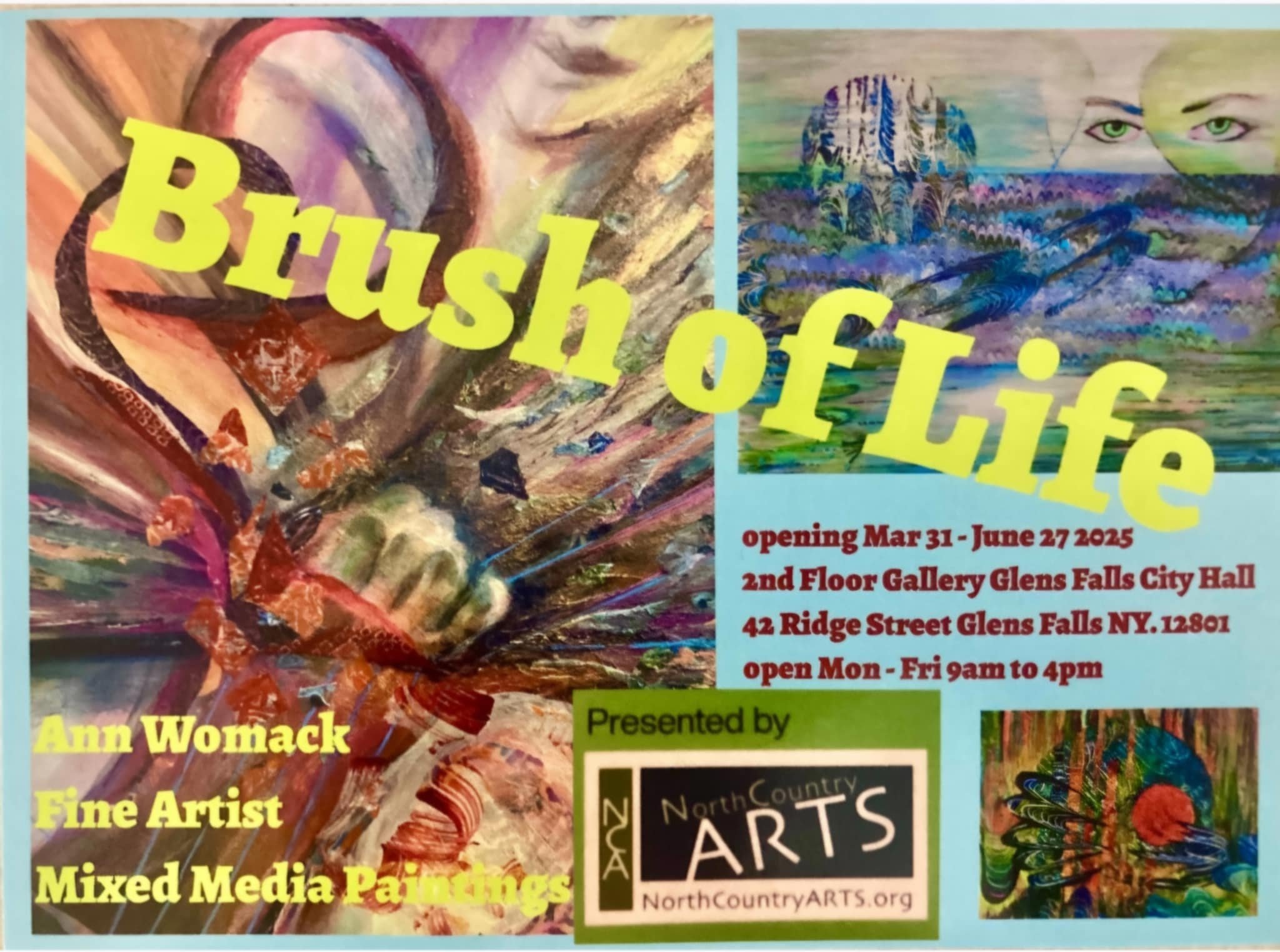Brush of Life Show Opening March 31st