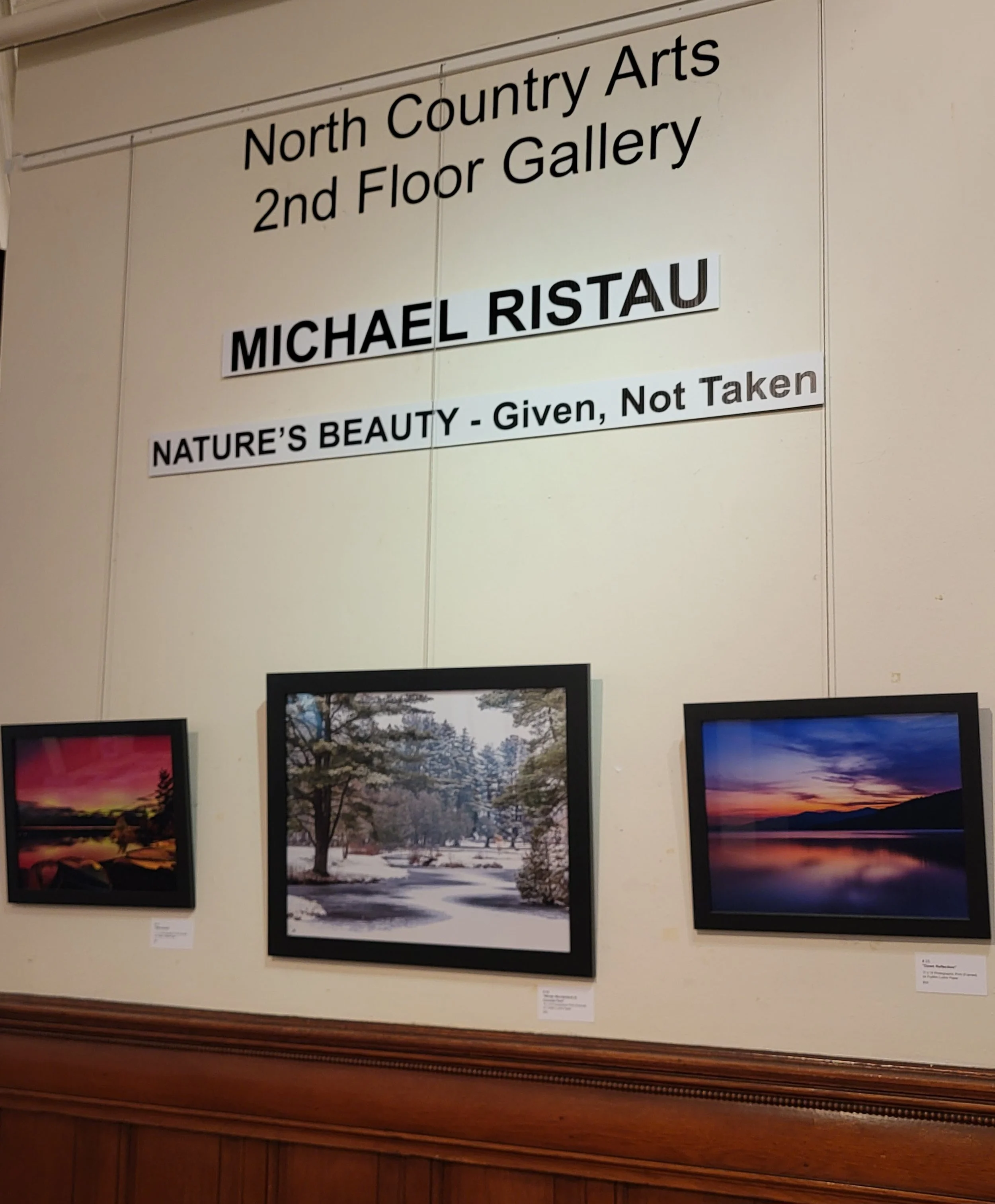 Michael Ristau Solo Photography Show