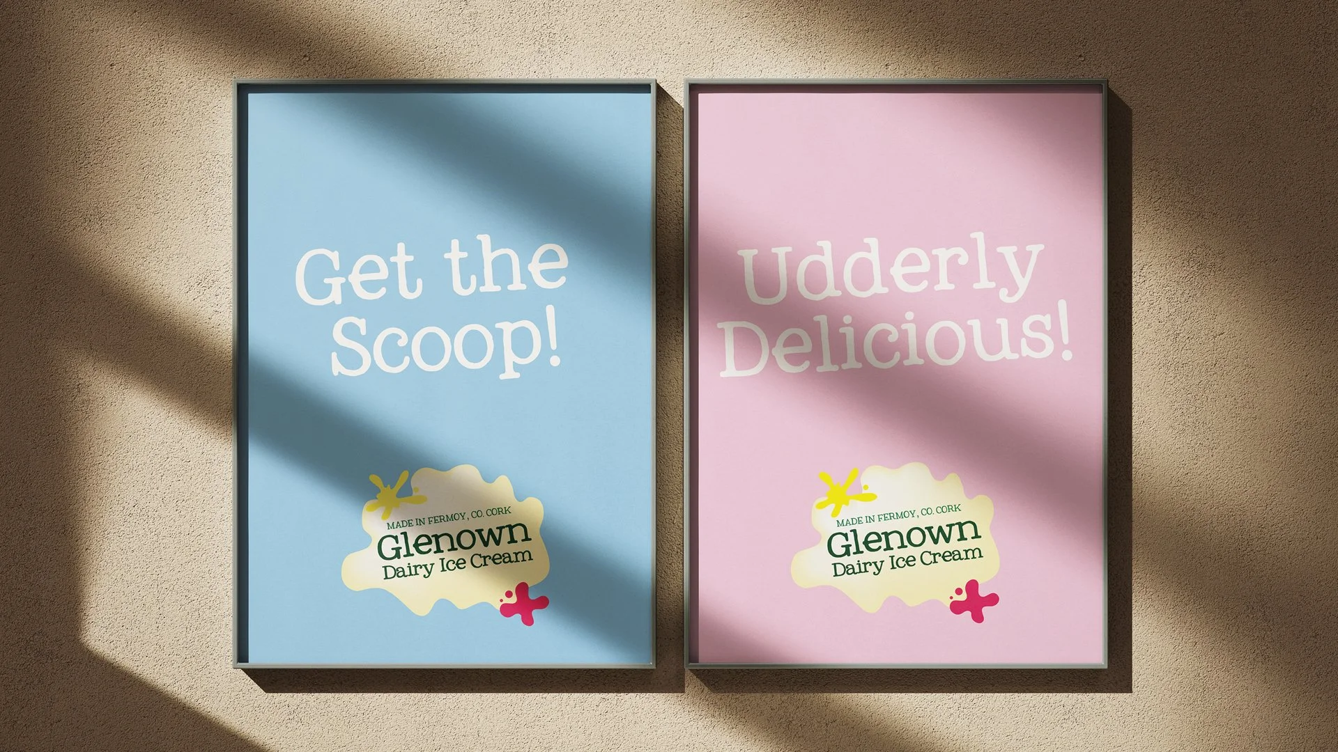 Glenown Dairy Ice Cream Design